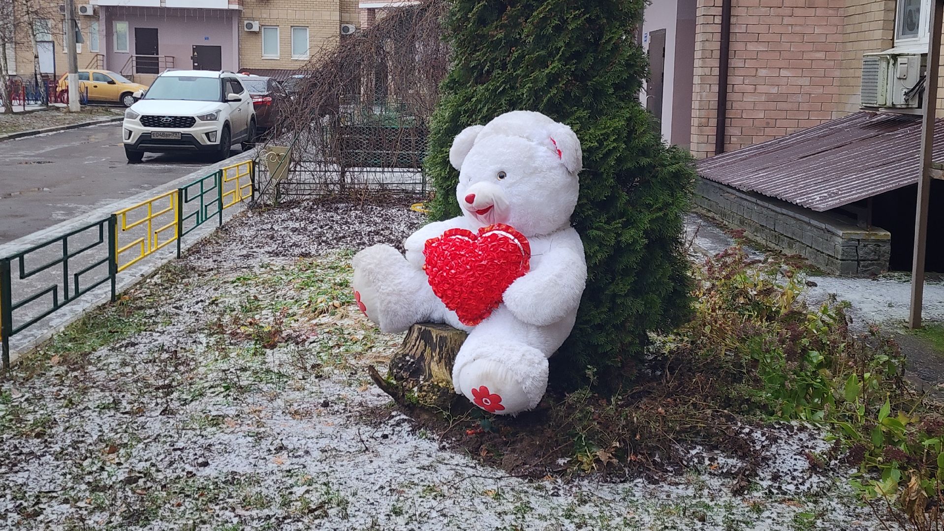 Новый год , Обшество , Конкурс елок во дворах и подъездах ,