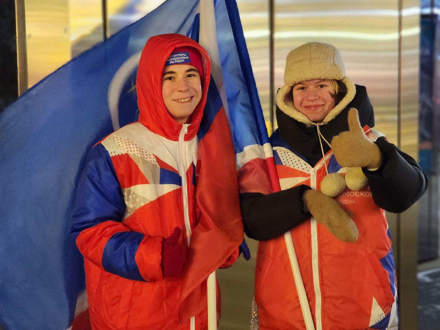 королёв, мандариновый забег в королеве, зима в подмосковье, спорт,