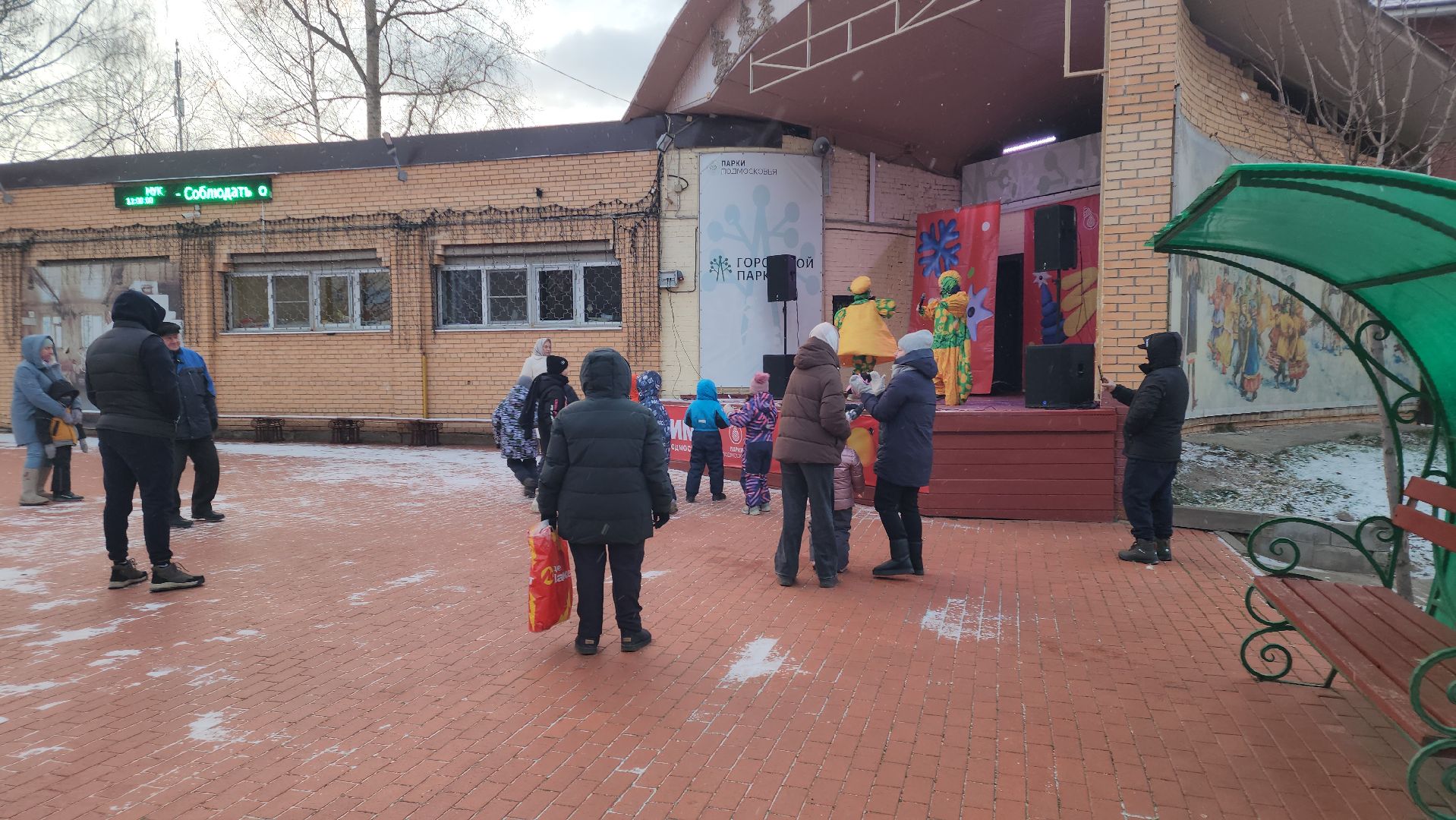 Павловский Посад , Новый год , Парк,