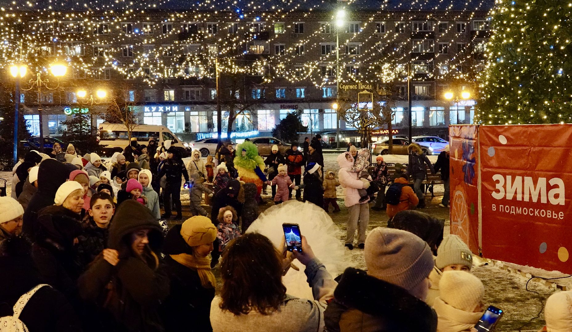 сергиев посад, зима в  подмосковье, сергиево-посадский городской округ, новый год,