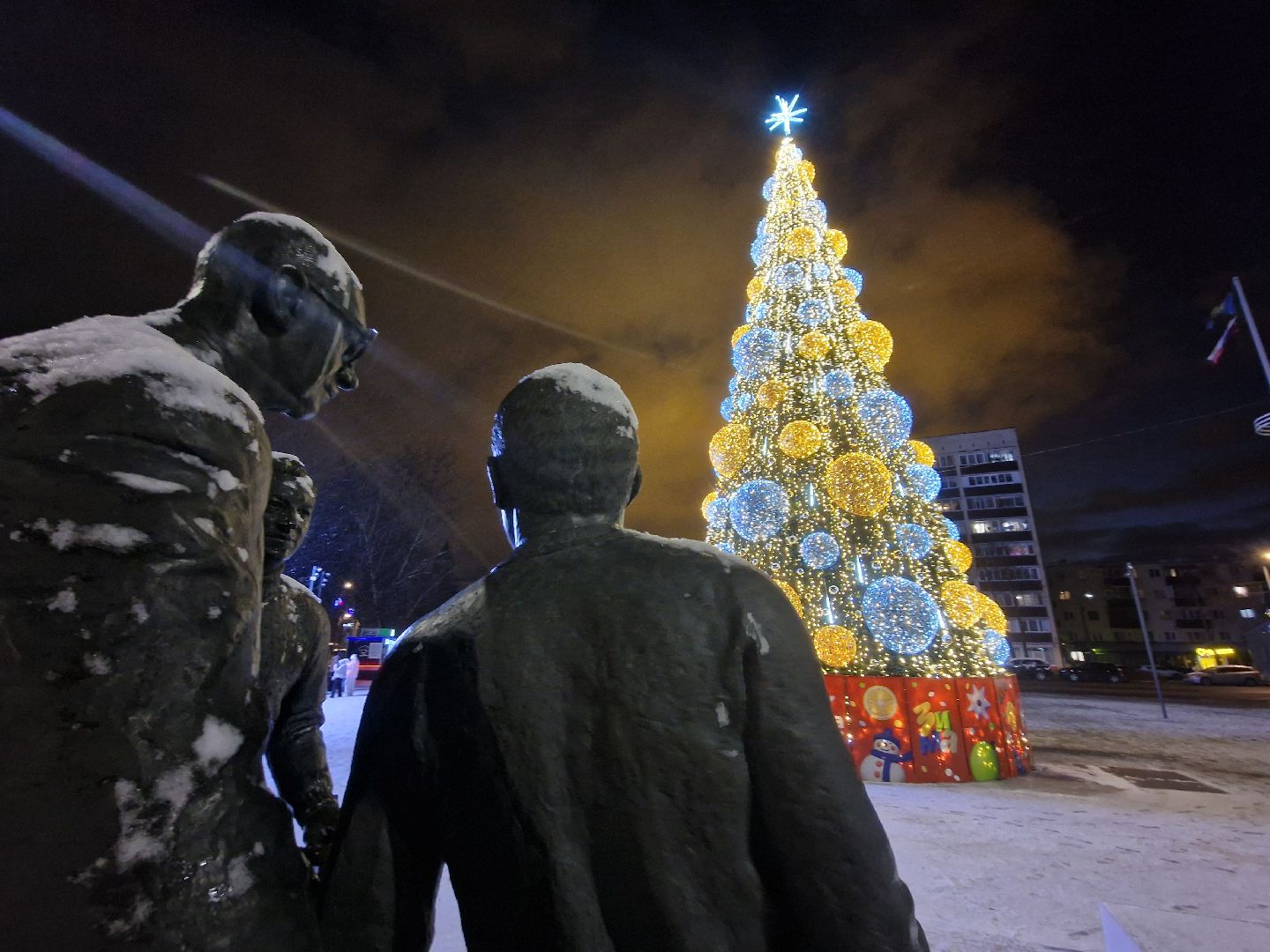 воскресенск, зима в  подмосковье, ледовый каток,