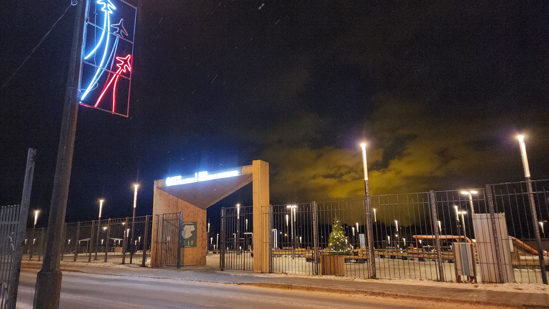 луховицы, парк воробьева, новый год,