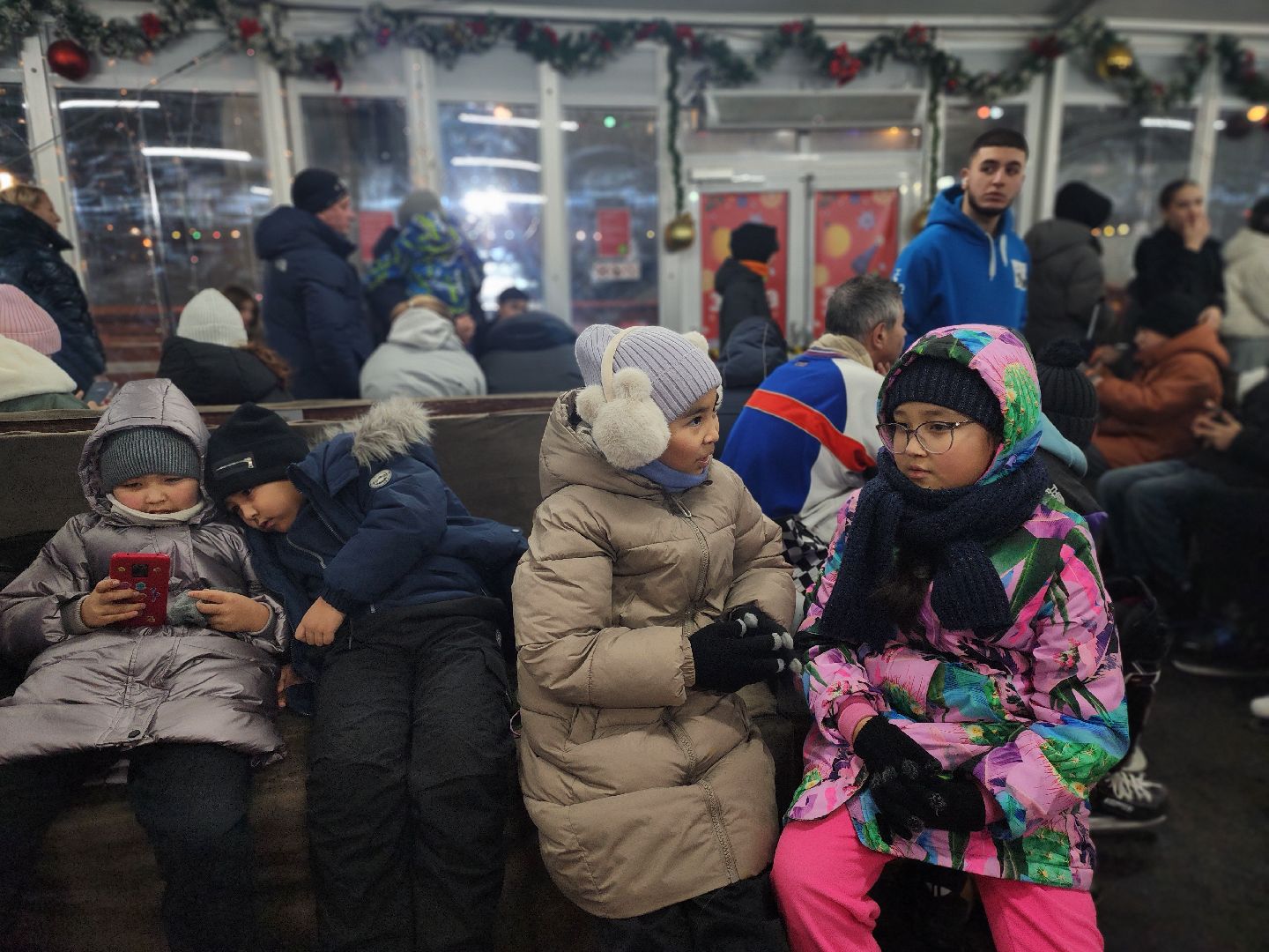 каток, зима в  подмосковье, павшинская пойма, красногорск,