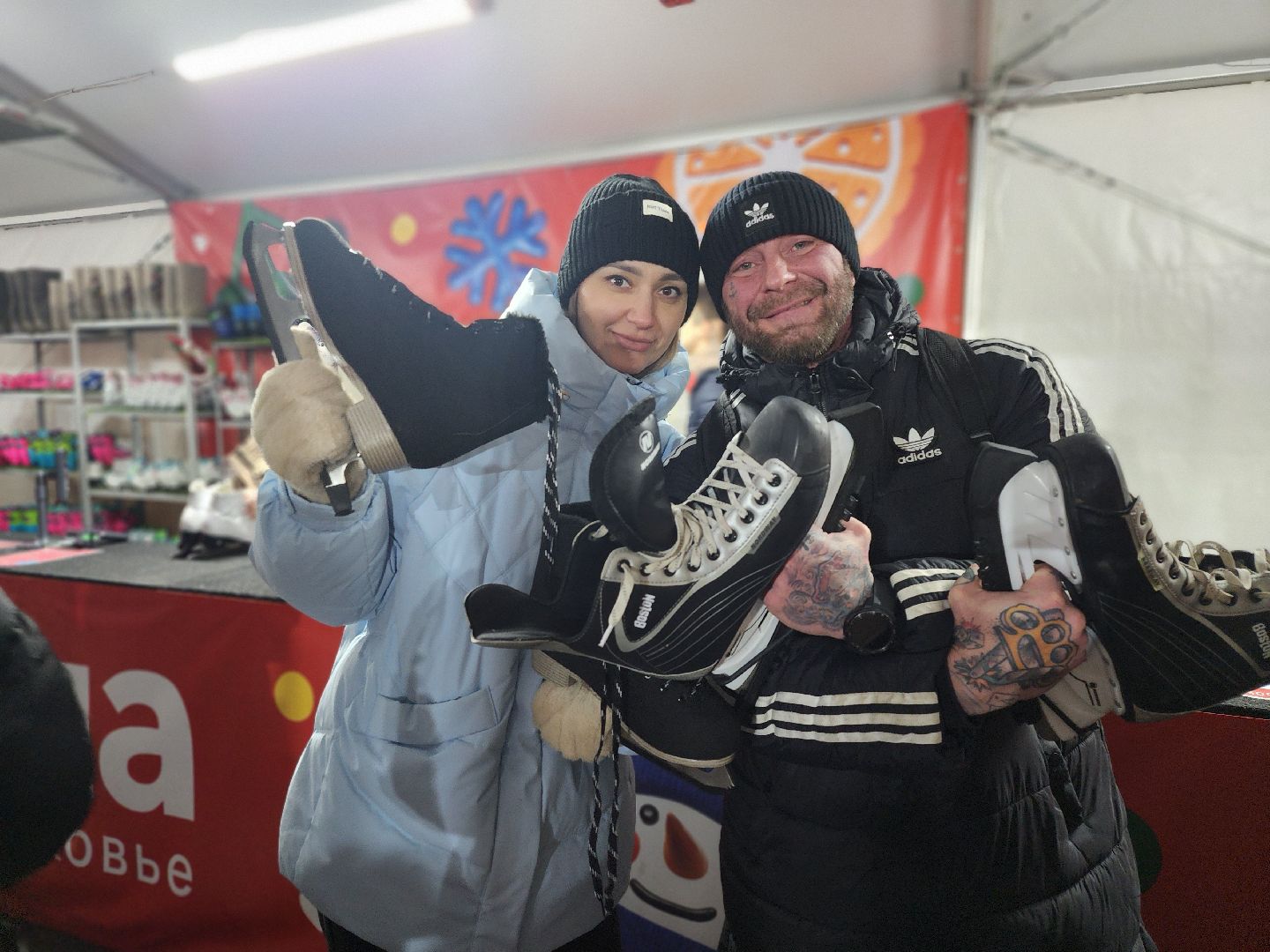 каток, зима в  подмосковье, павшинская пойма, красногорск,