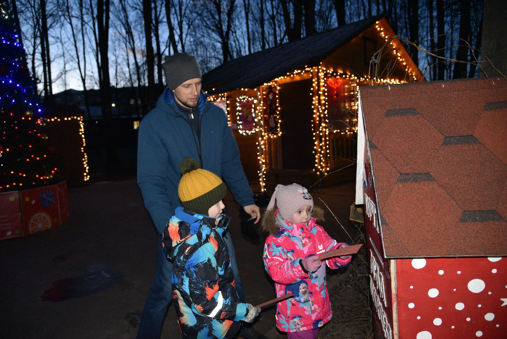 лотошино, лотошинский парк, новый год, дед мороз,