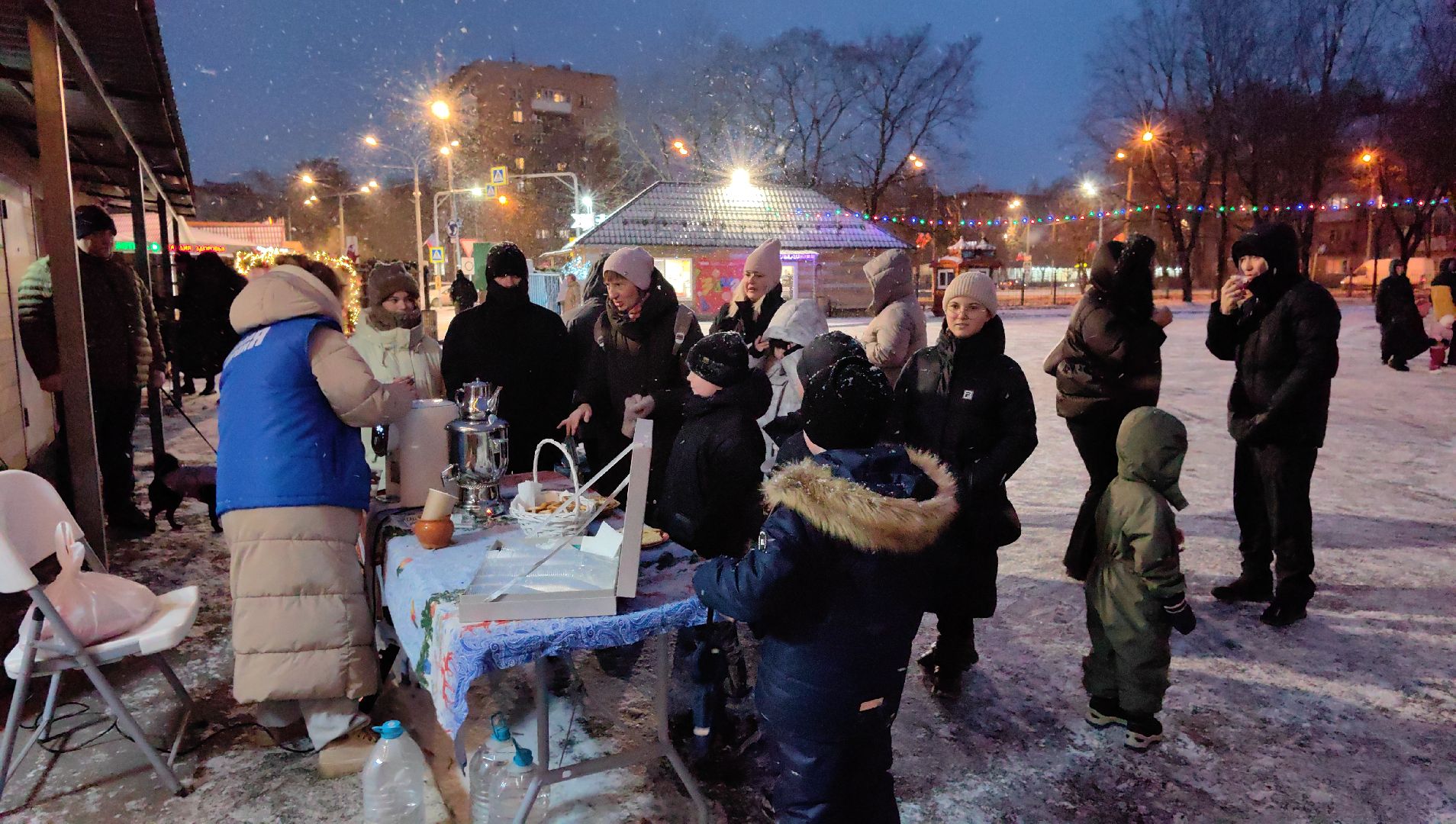 Дед Мороз, снегурочка, парк, почта, письмо, квест,