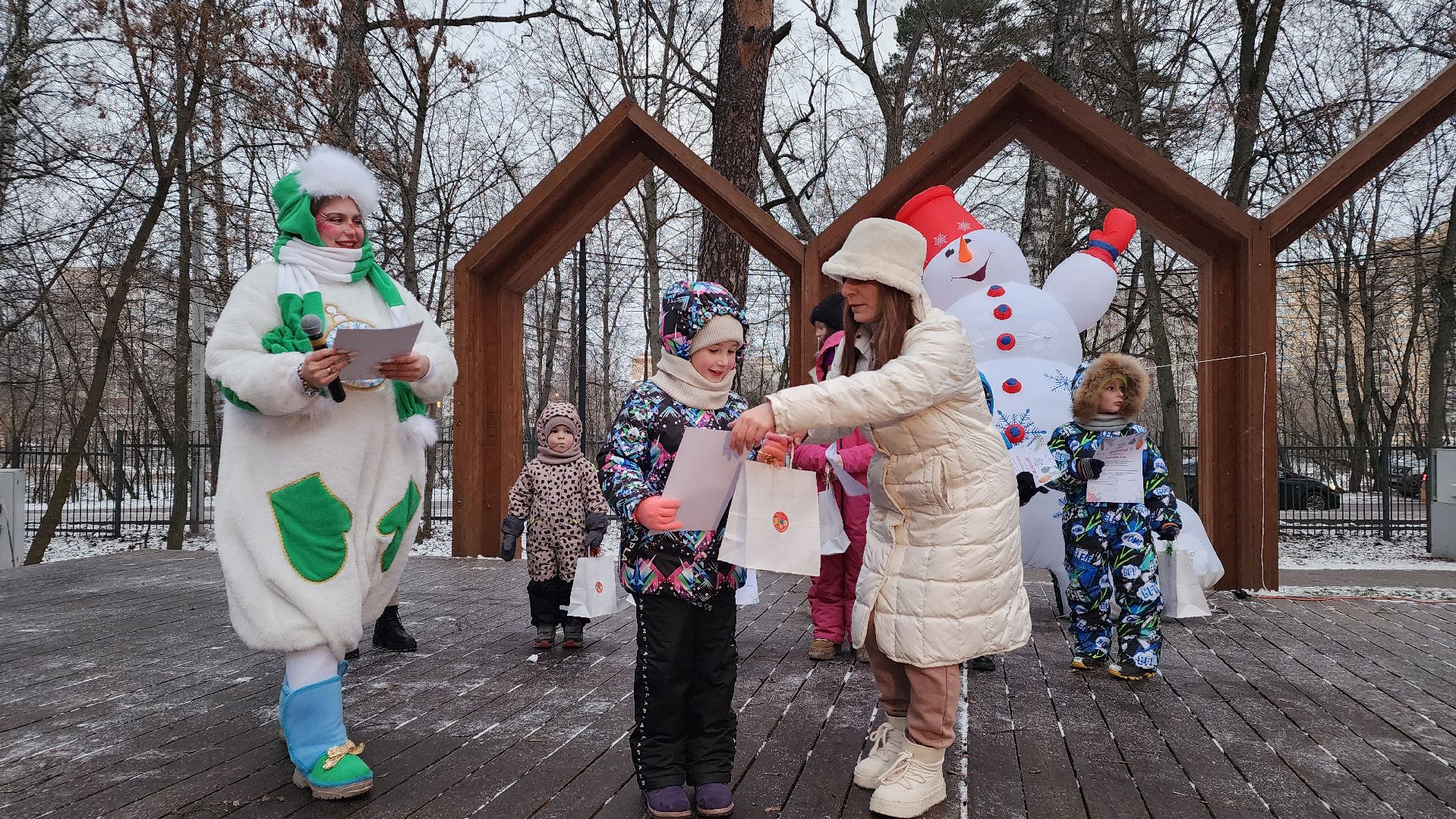 парки подмосковья, зима в парке, новогодняя игрушка, новый год, лосино-петровский,