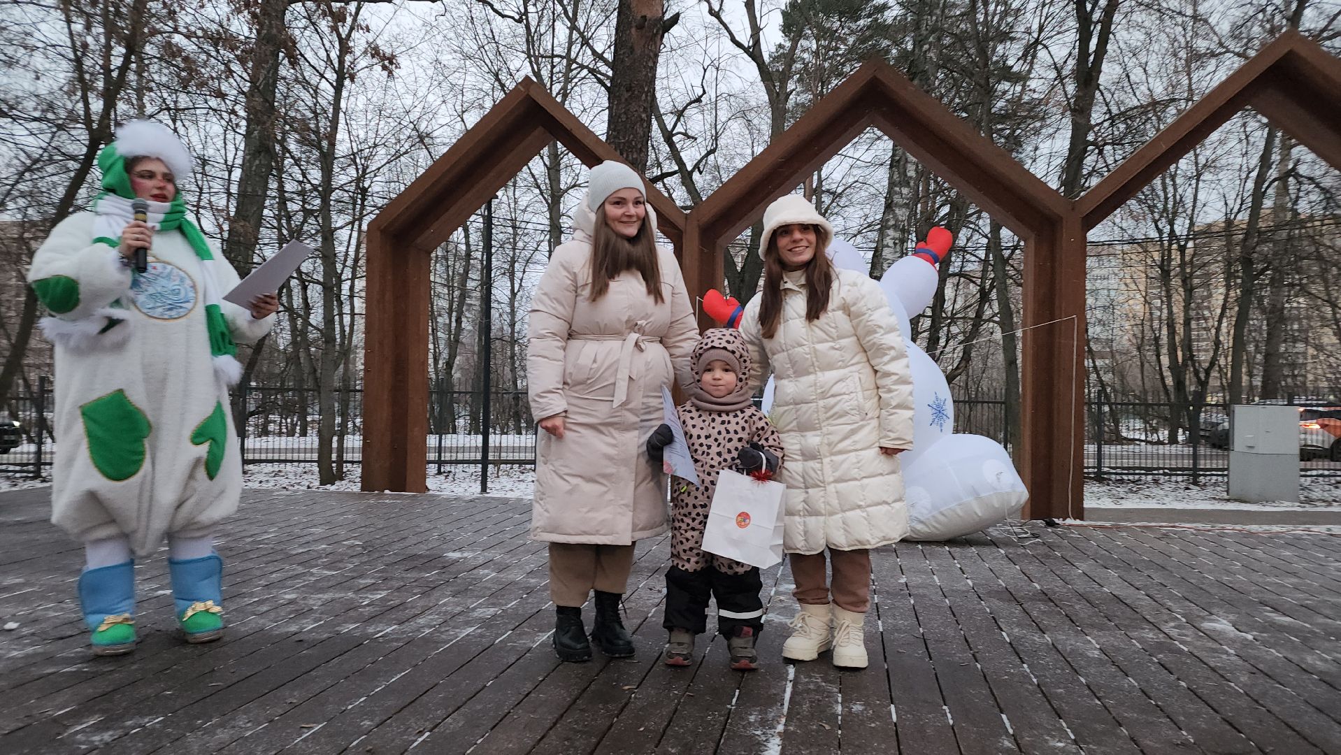 парки подмосковья, зима в парке, новогодняя игрушка, новый год, лосино-петровский,