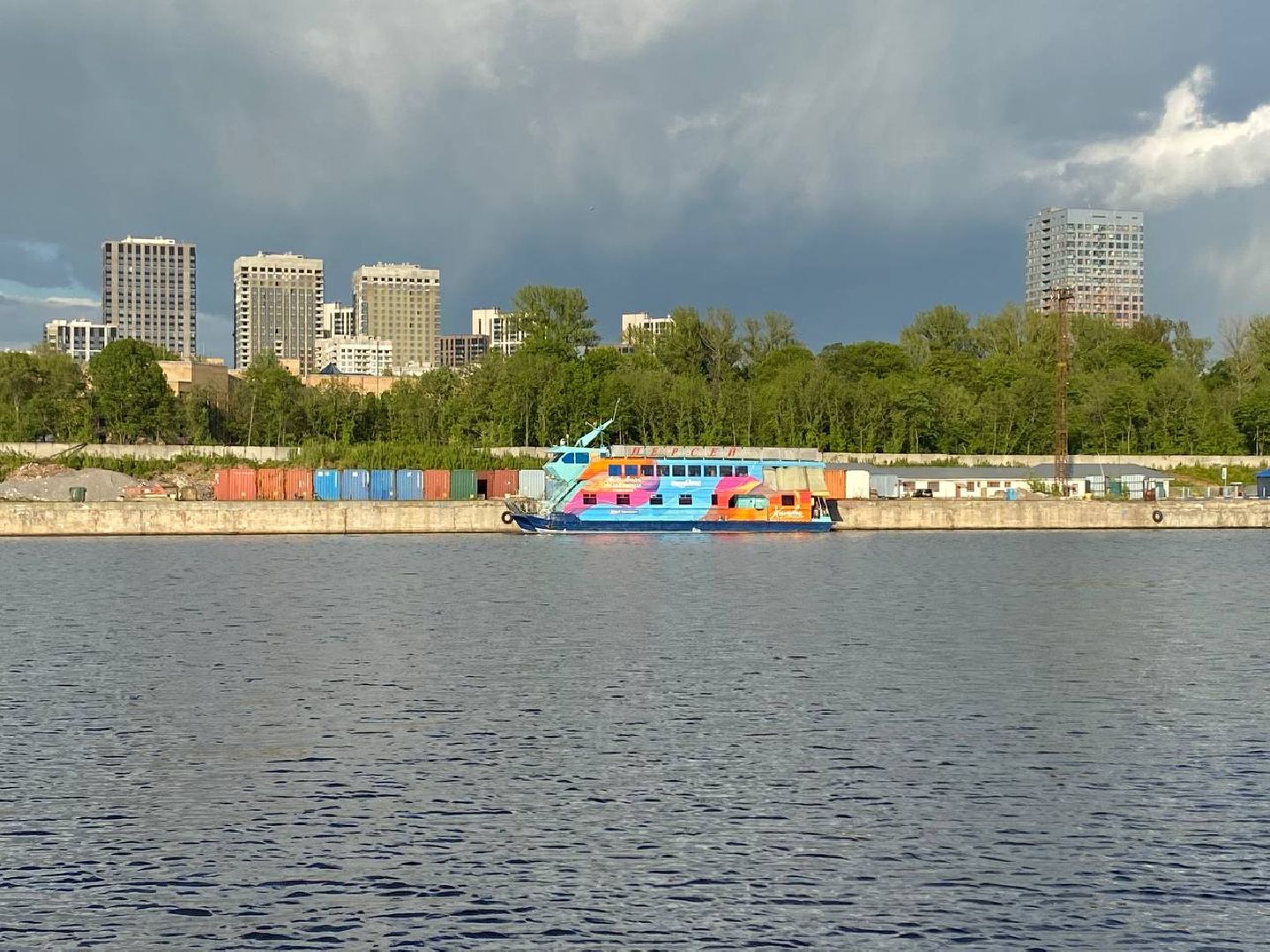 Химки, теплоход, транспорт, причал, Доброфлот