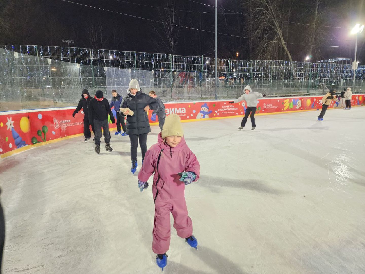 солнечногорск, набережная, зима, каток,