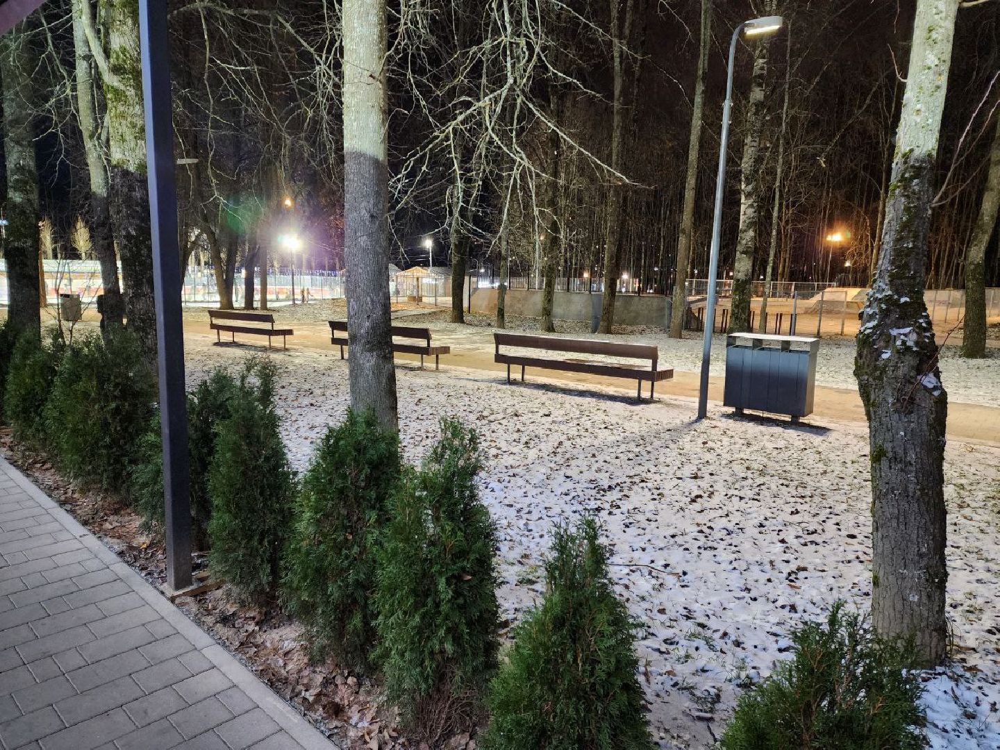 солнечногорск, набережная, зима, каток,