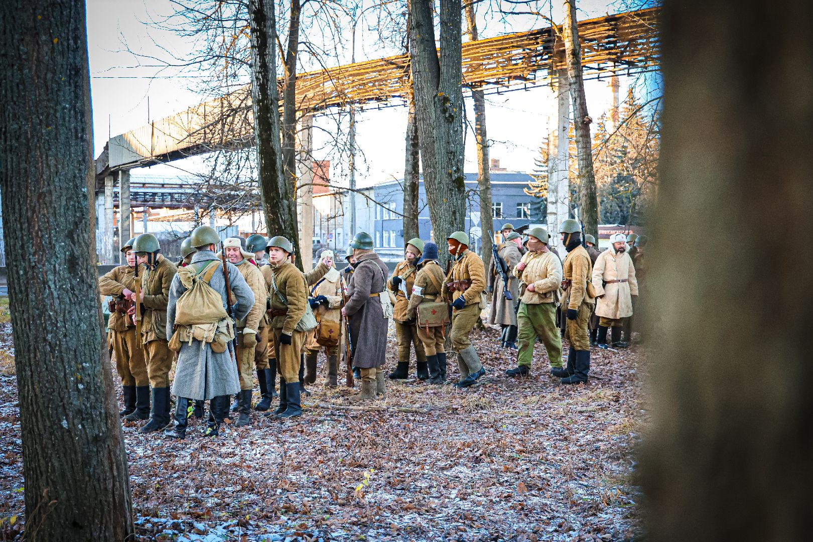 клин, общество, военная реконструкция, история, день освобождения от немецко-фашистских захватчик, культура,