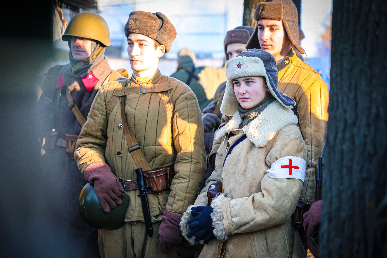 клин, общество, военная реконструкция, история, день освобождения от немецко-фашистских захватчик, культура,