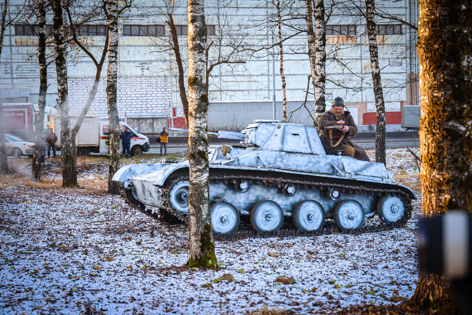 клин, общество, военная реконструкция, история, день освобождения от немецко-фашистских захватчик, культура,