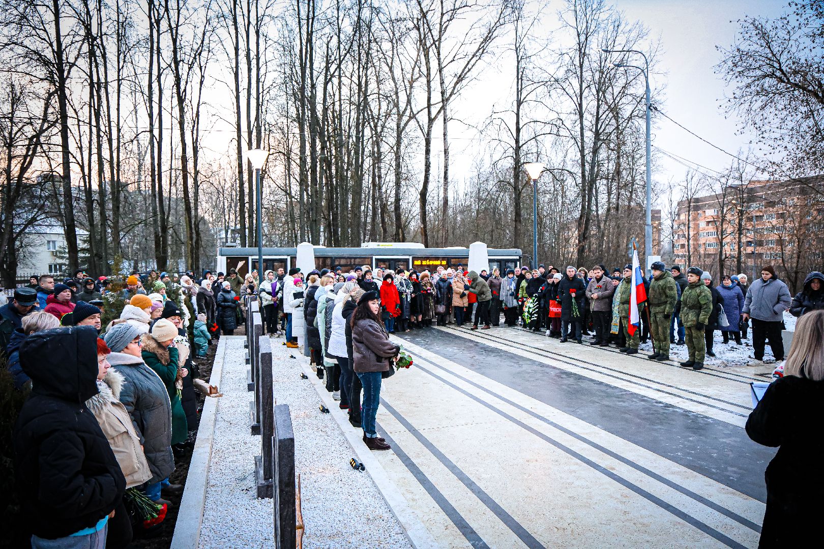 клин, общество, память, новый мемориальный комплекс, вечный огонь,  герои СВО, история,
