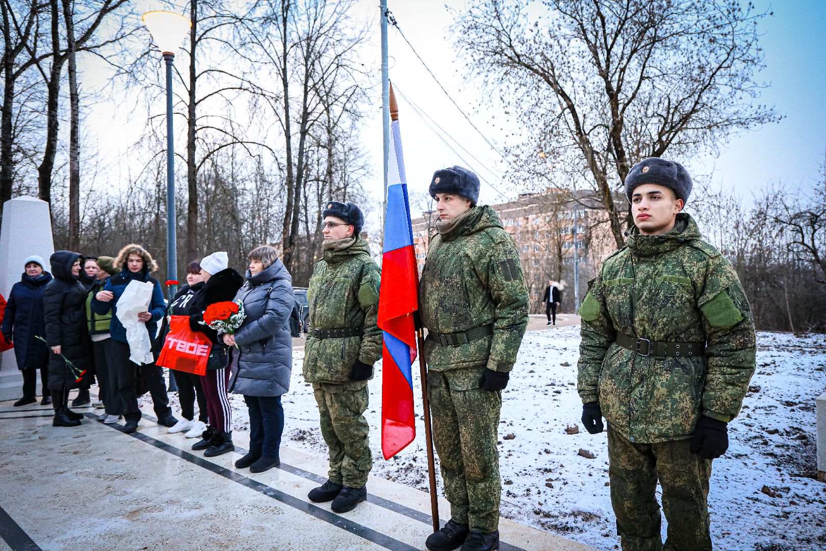 клин, общество, память, новый мемориальный комплекс, вечный огонь,  герои СВО, история,
