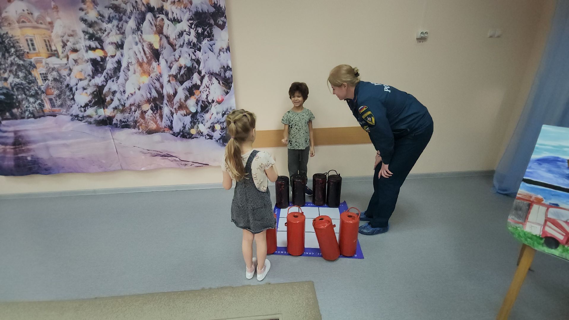 серпухов, детский сад пчелка, улица советская, серпуховские спасатели,