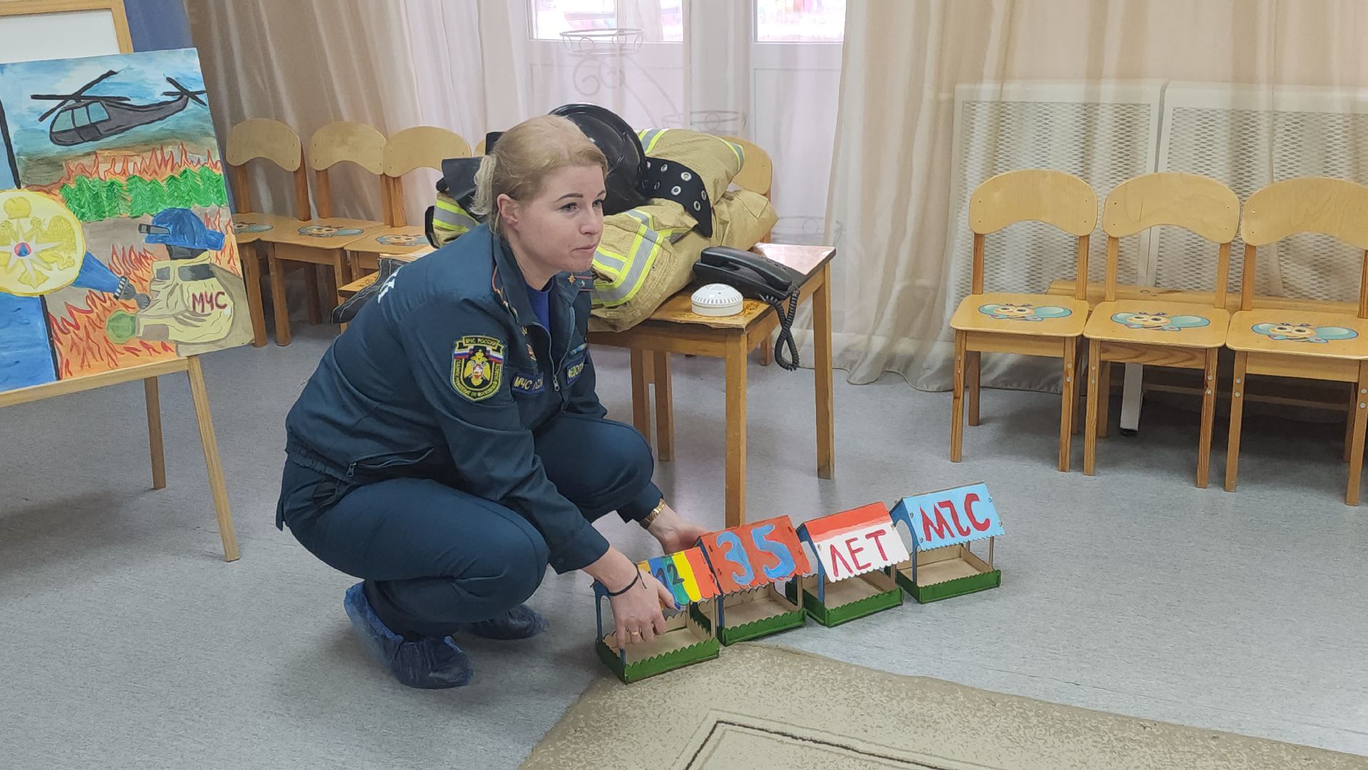 серпухов, детский сад пчелка, улица советская, серпуховские спасатели,