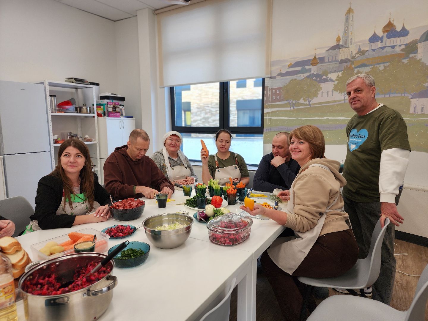 сергиев посад, сергиево-посадский городской округ, центр мещерякова, кулинарный мастер-класс, группа дюна, виктор рыбин, наталья сенчукова, концерт для бойцов, ветераны сво, реабилитация участников  сергиев посад, реабилитация участников сво, реабилитационный центр,добро вера, волонтеры,