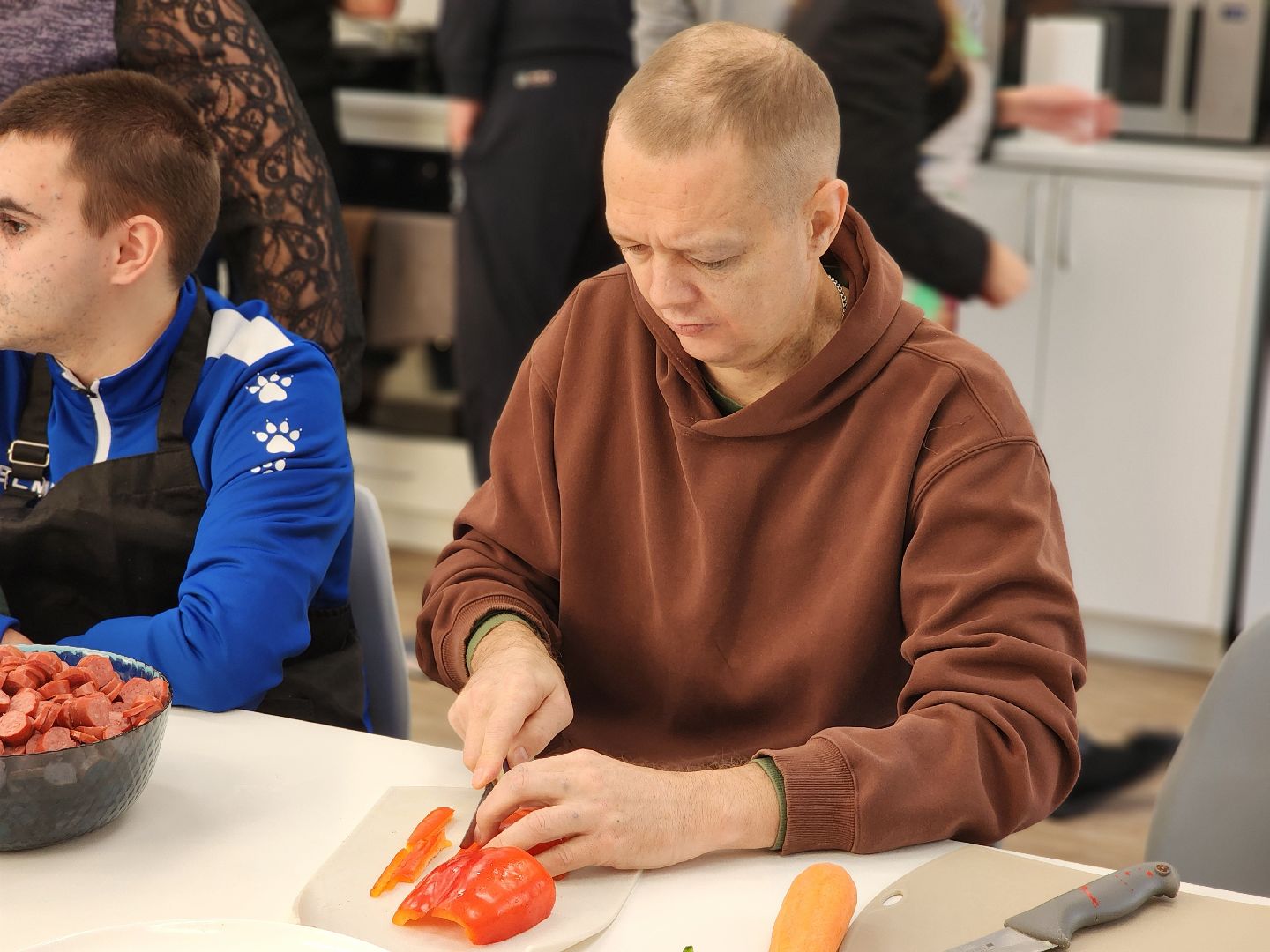 сергиев посад, сергиево-посадский городской округ, центр мещерякова, кулинарный мастер-класс, группа дюна, виктор рыбин, наталья сенчукова, концерт для бойцов, ветераны сво, реабилитация участников  сергиев посад, реабилитация участников сво, реабилитационный центр,добро вера, волонтеры,