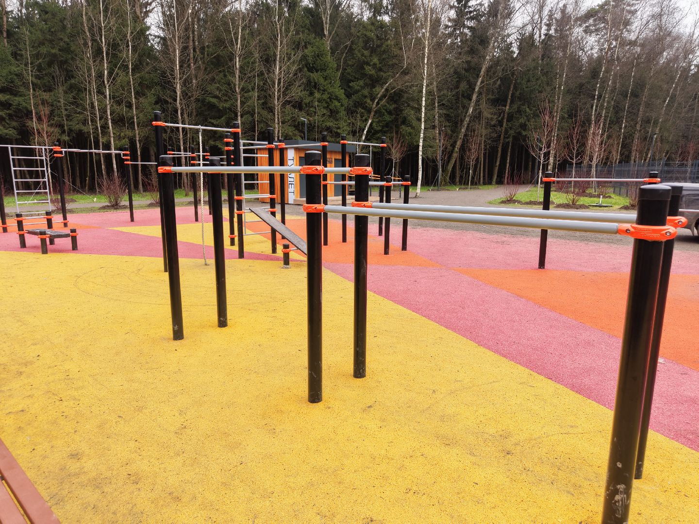 видео с коптера, пироговский лесопарк, благоустройство в мытищах,