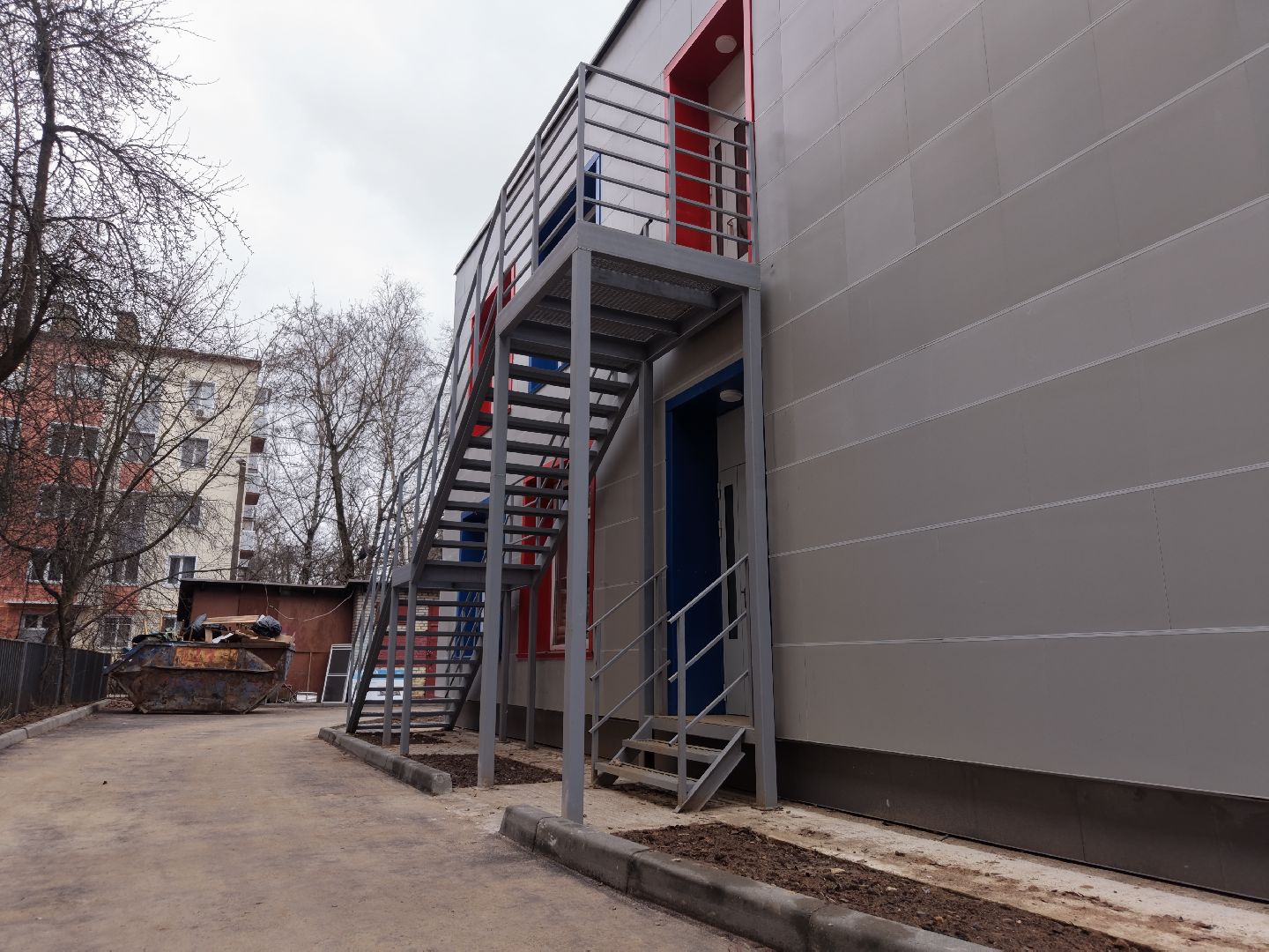 видео с коптера, детский сад 5 в королеве,