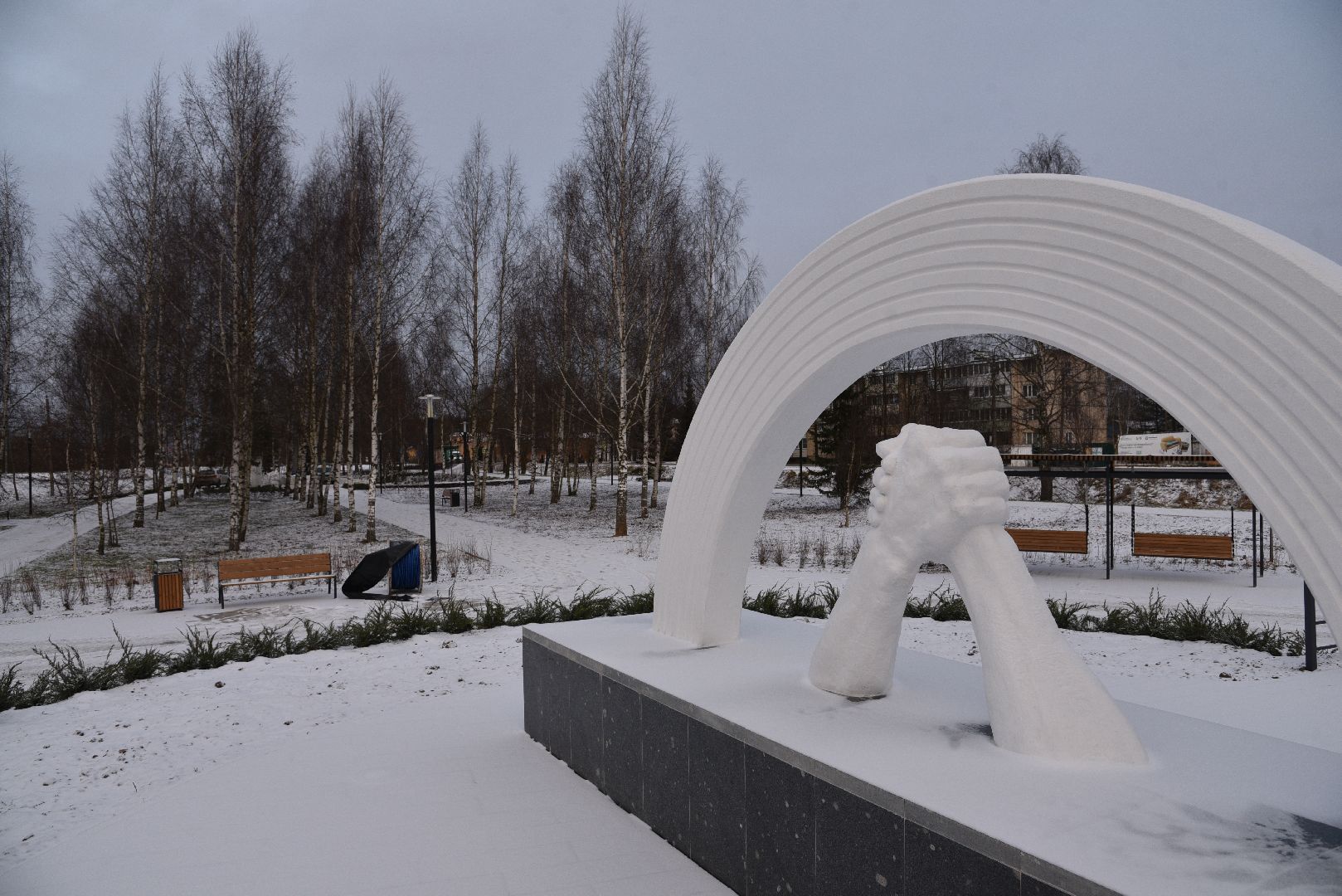 лотошино, благоустройство, населенный пункт воинской доблести, новолотошино,