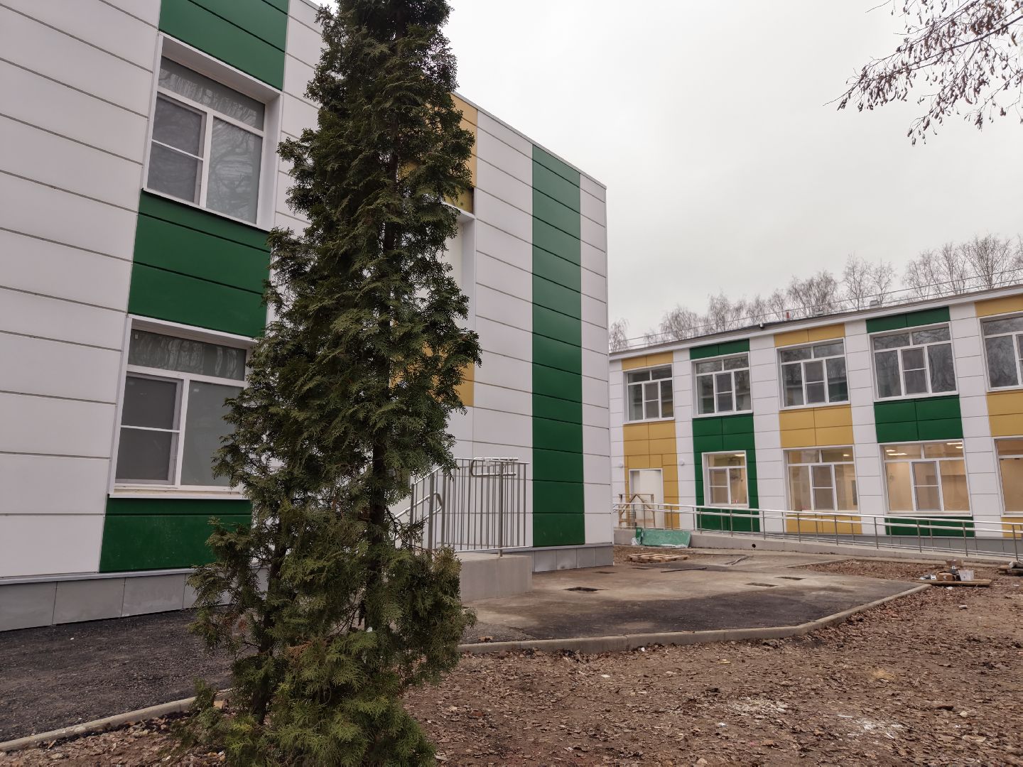 видео с коптера, детский сад при лицее  4 в королеве,