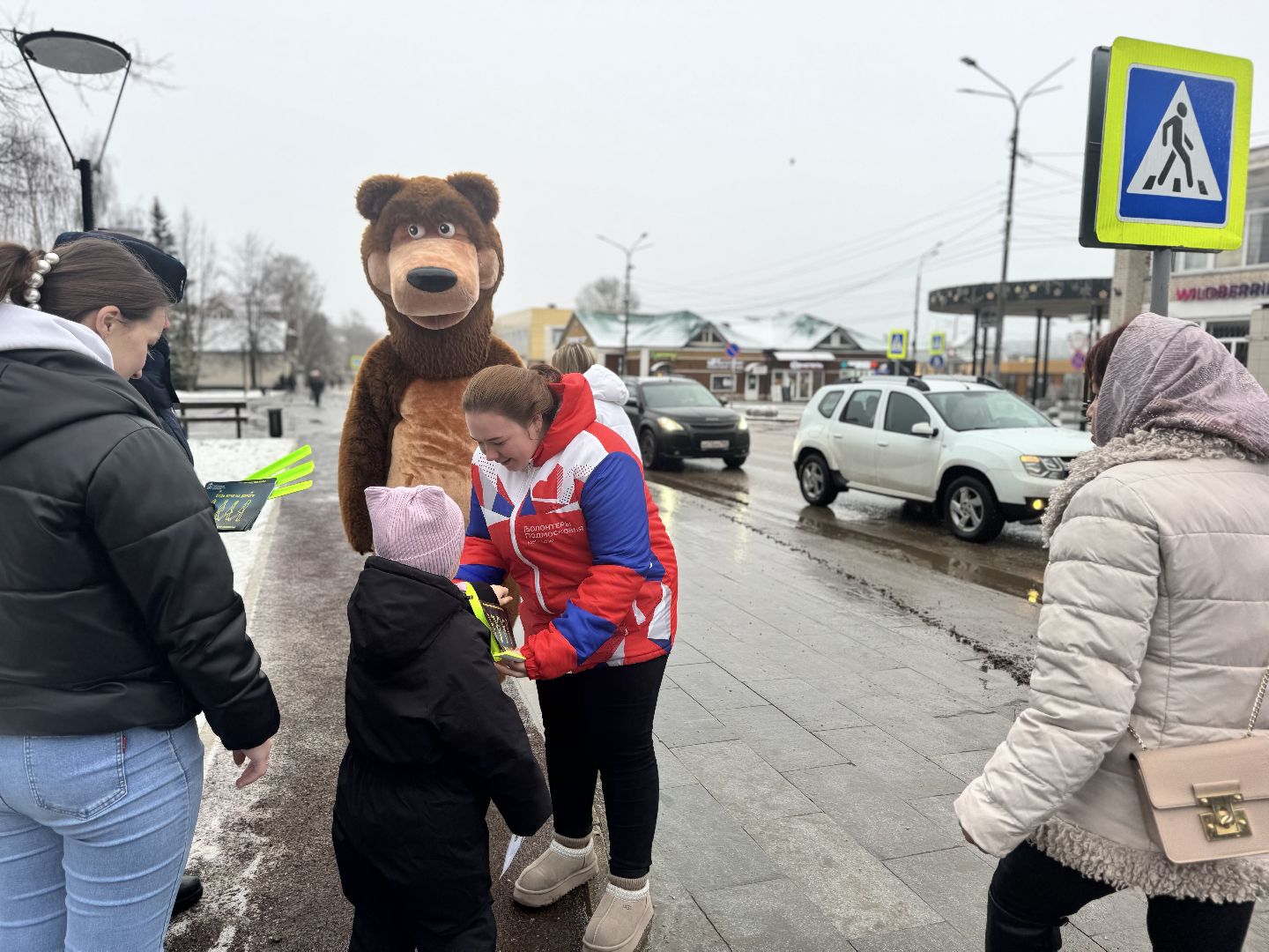шаховская, акция, пешеходные зоны и дорожки, госавтоинспекторы,