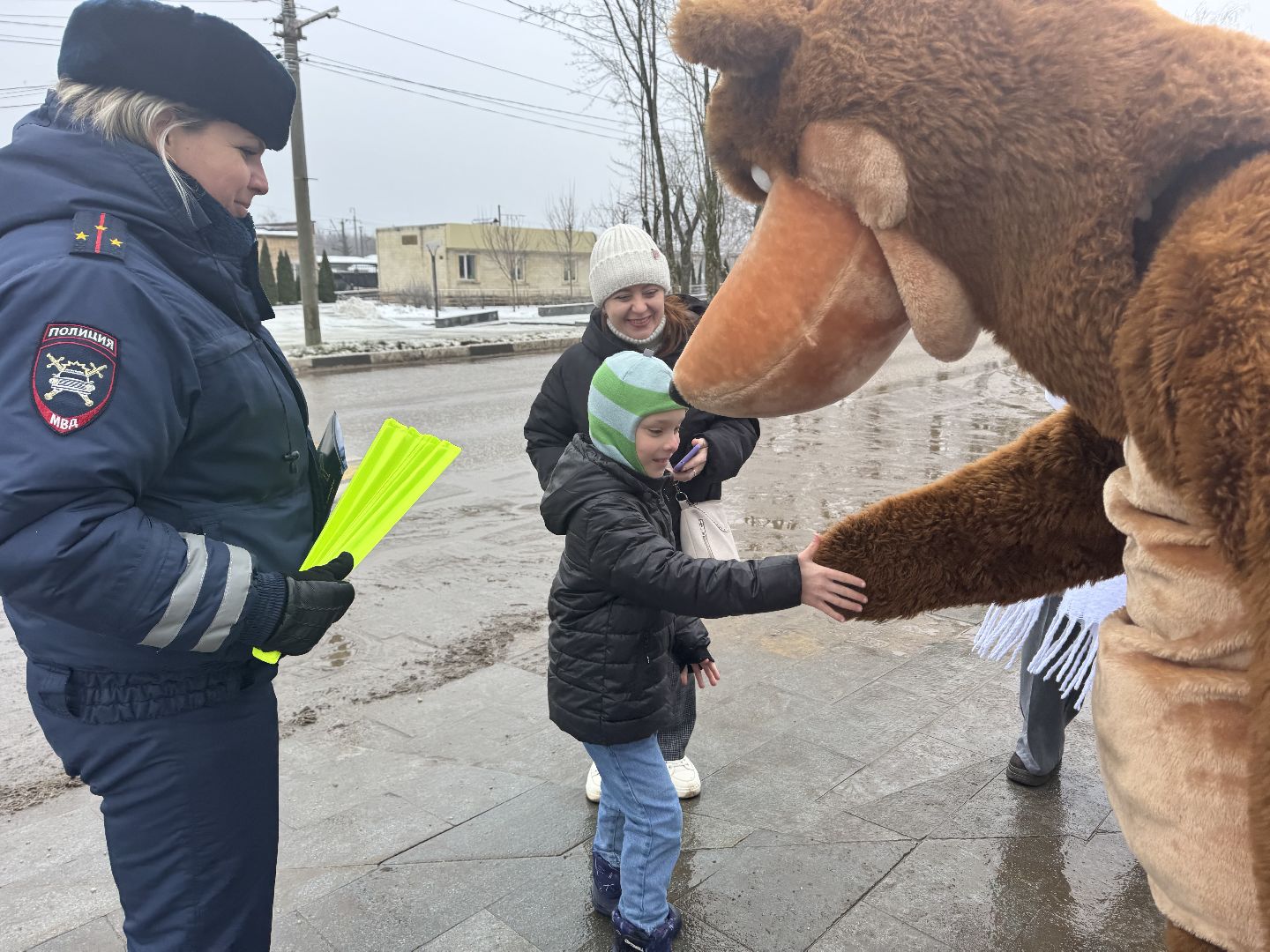 шаховская, акция, пешеходные зоны и дорожки, госавтоинспекторы,