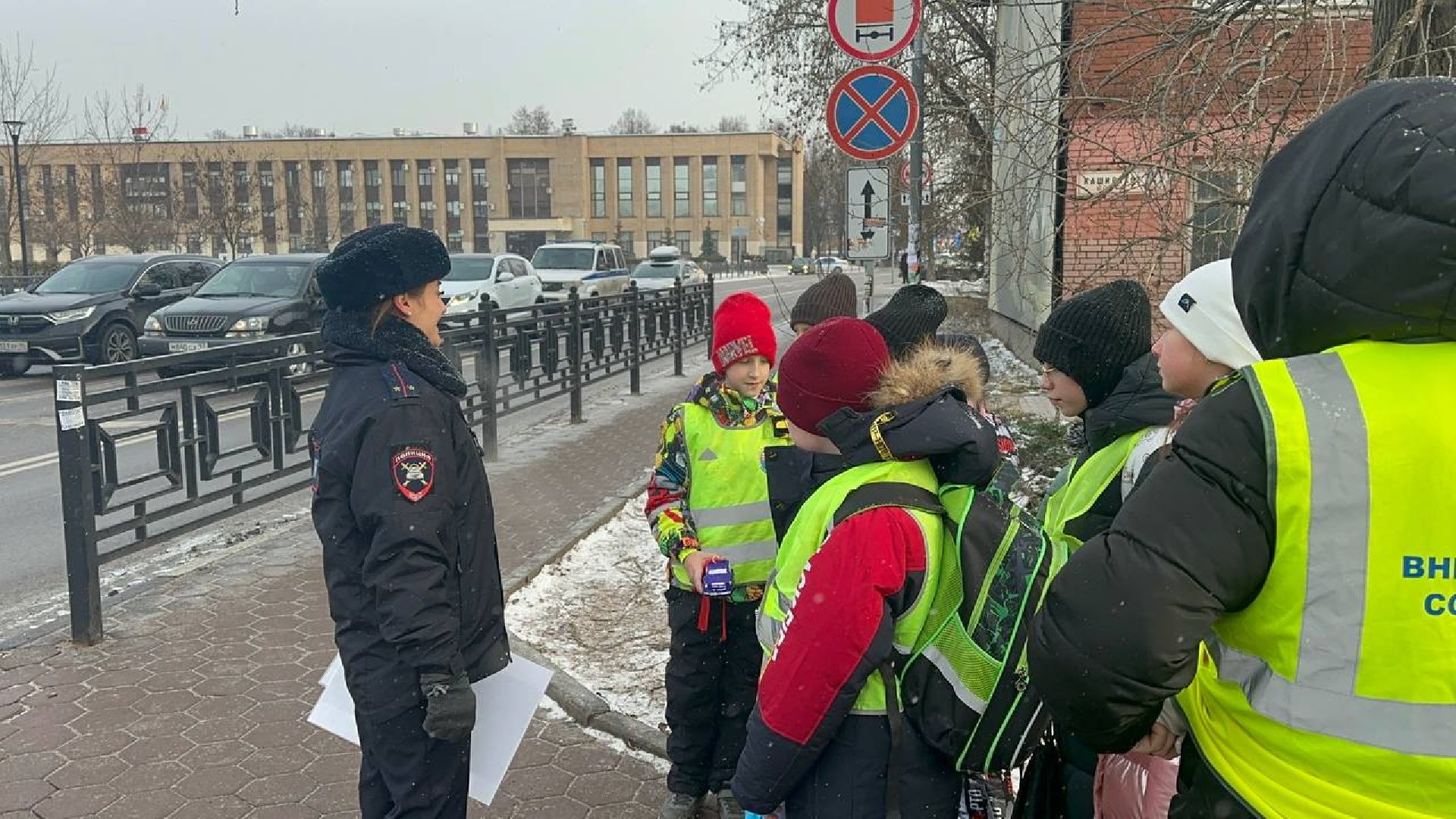 безопасная зима, гаи, домодедово,