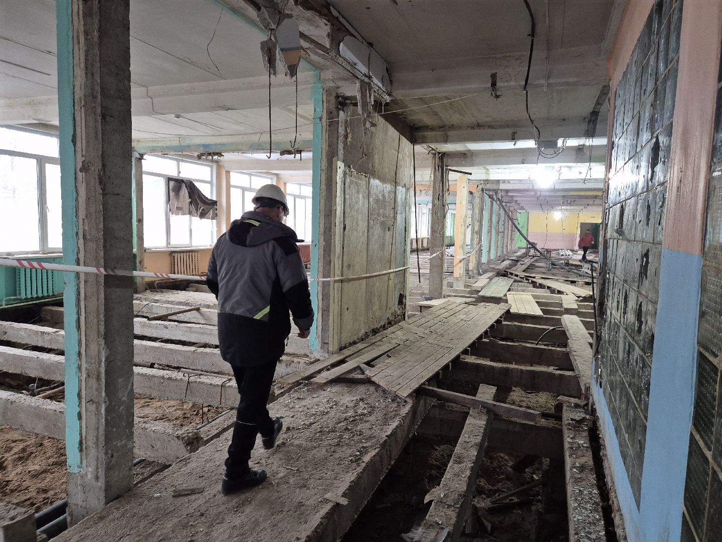 капитальный ремонт школы, орехово-зуево, школа 20, строительство,