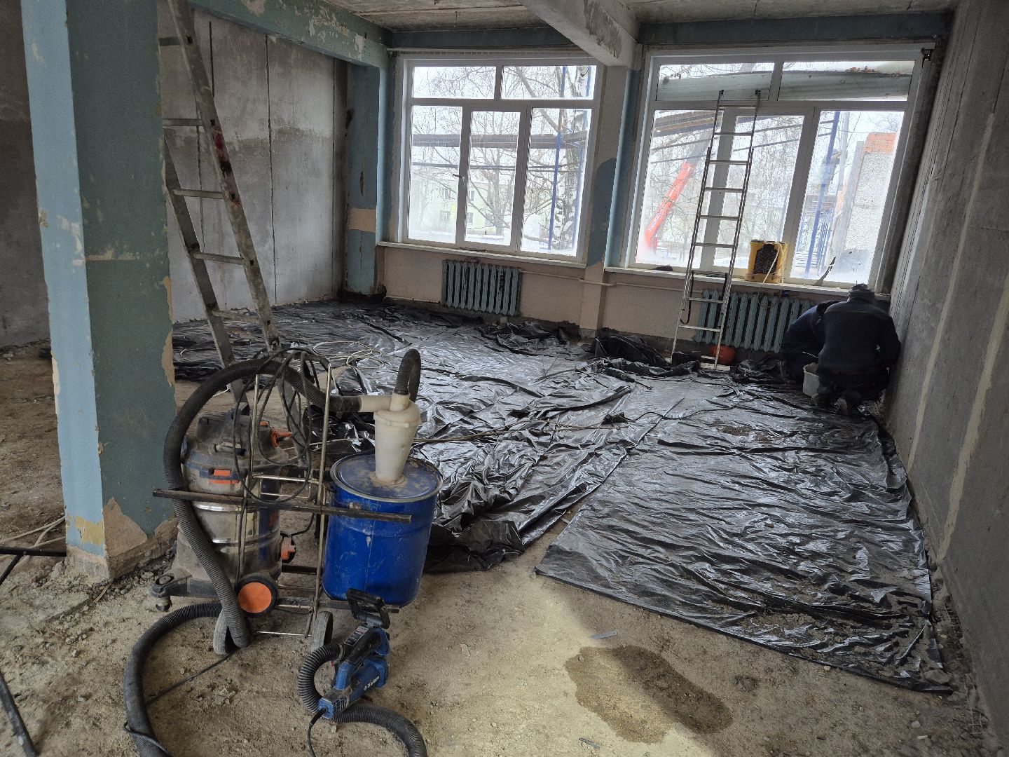 капитальный ремонт школы, орехово-зуево, школа 20, строительство,