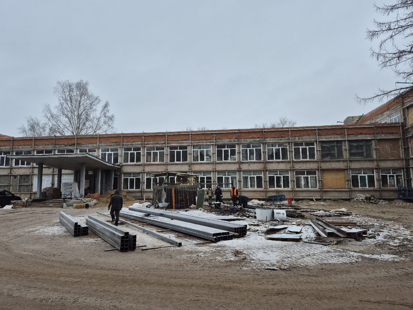 капитальный ремонт школы, орехово-зуево, школа 20, строительство,