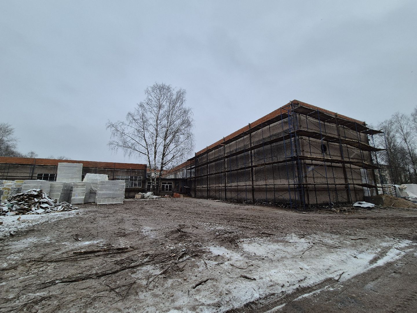 капитальный ремонт школы, орехово-зуево, школа 20, строительство,