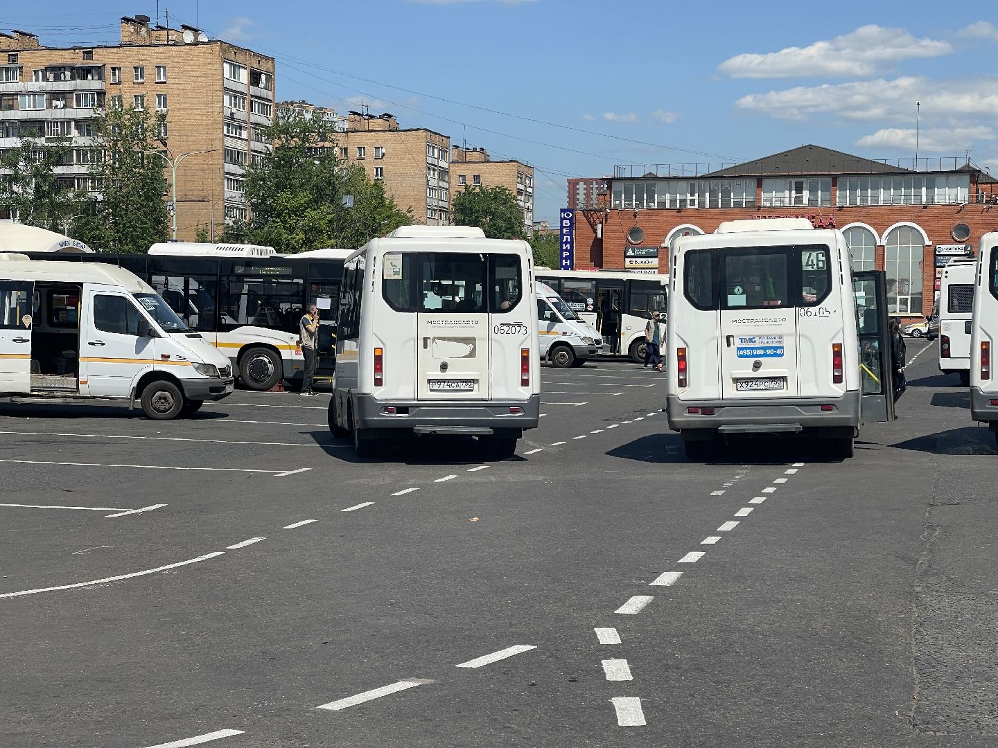 Одинцово, благоустройство, разметка, автобусы,