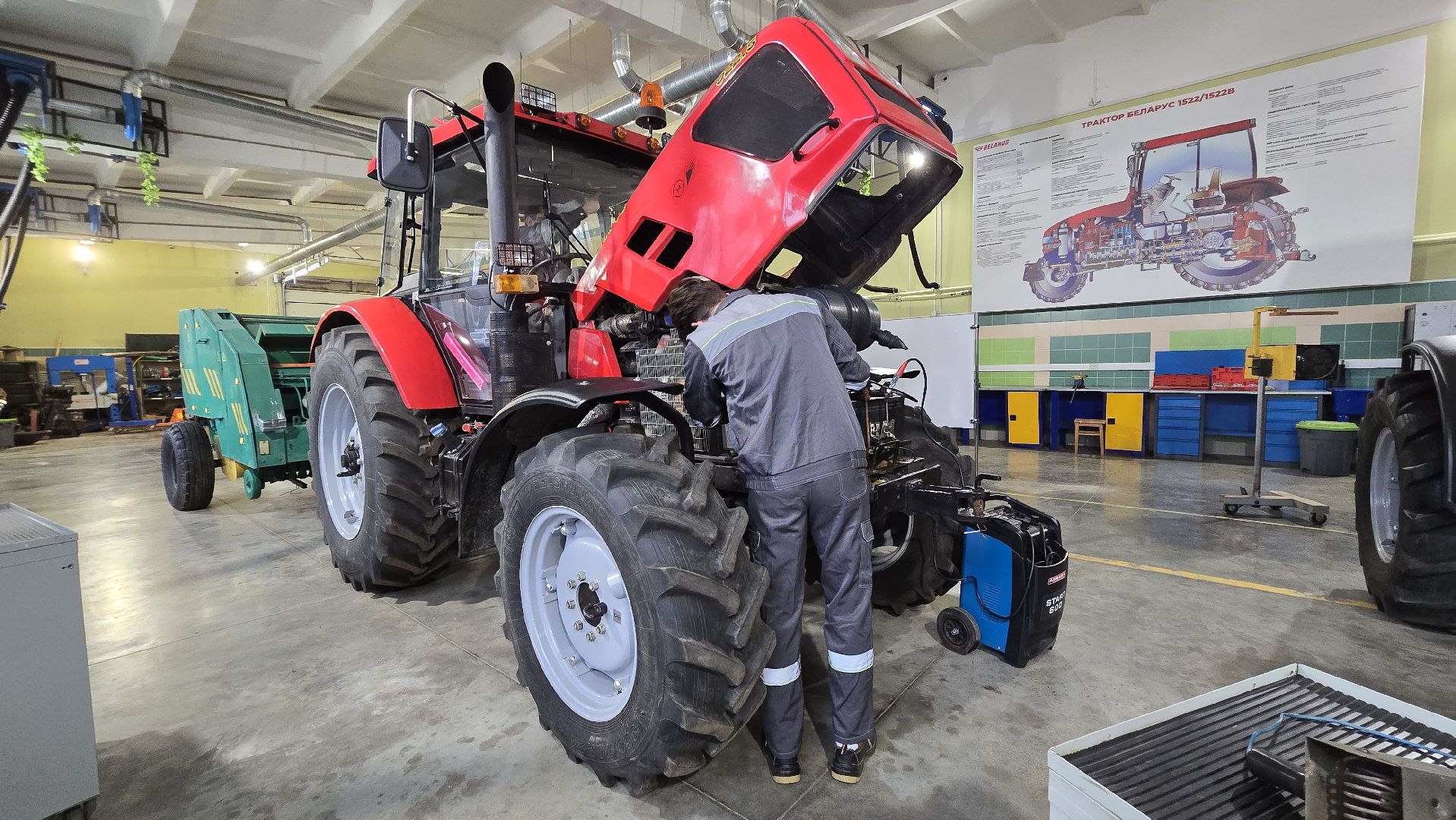 Коломна, коломенский аграрный колледж, профессионалитет, сельскохозяйственная техника,