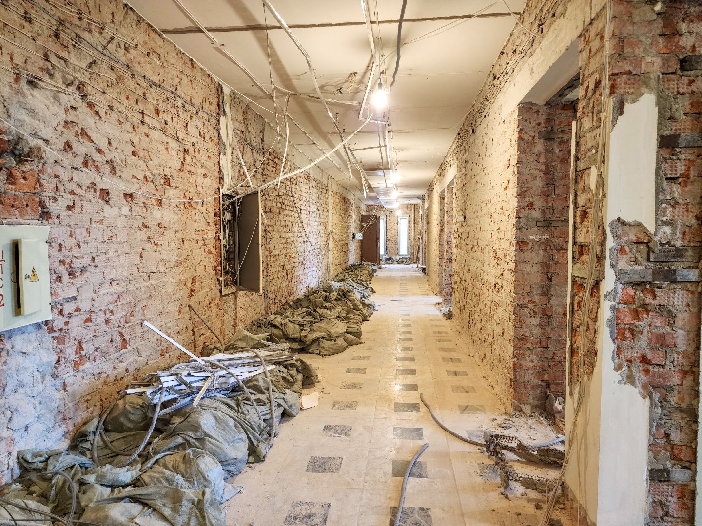 Подольск, Детская музыкальная школа, Климовск, Капремонт, Демонтаж,