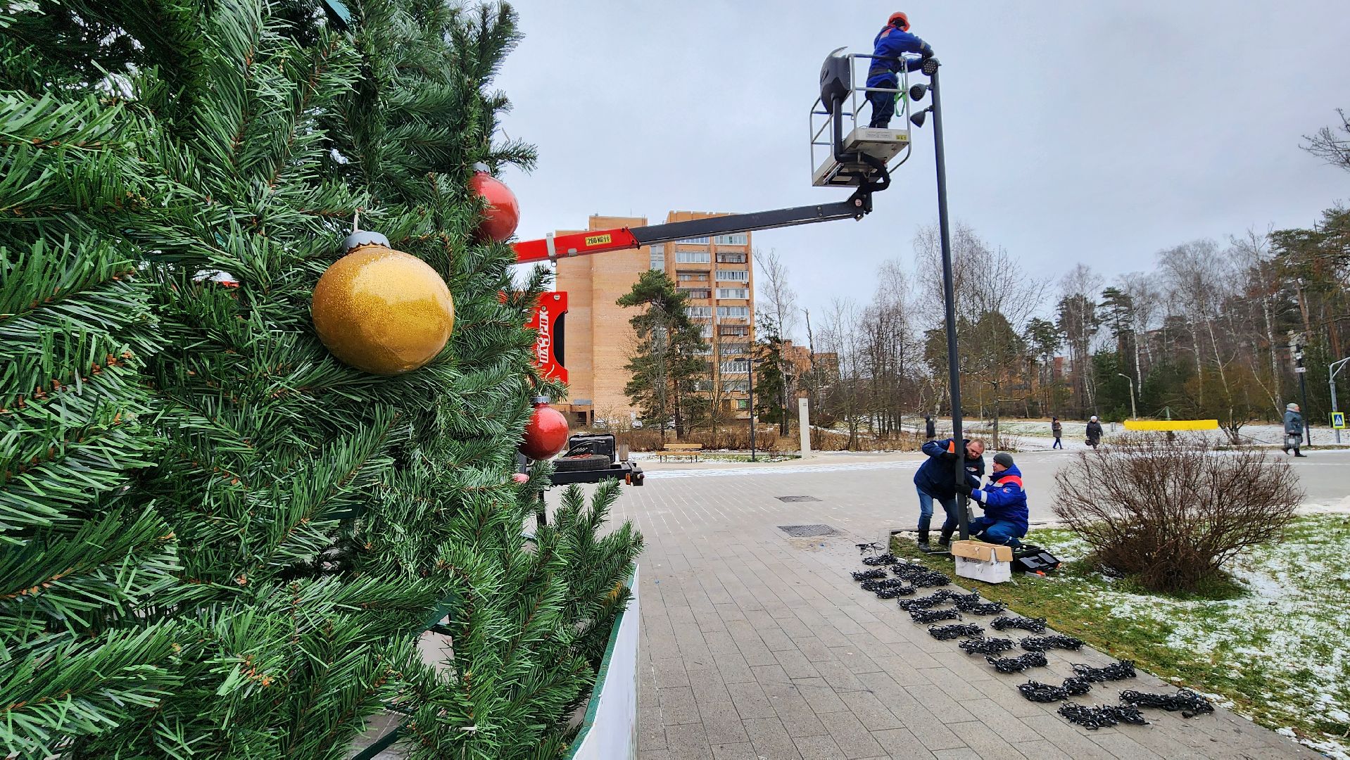 новогодняя елка, протвино, новогоднее настроение,