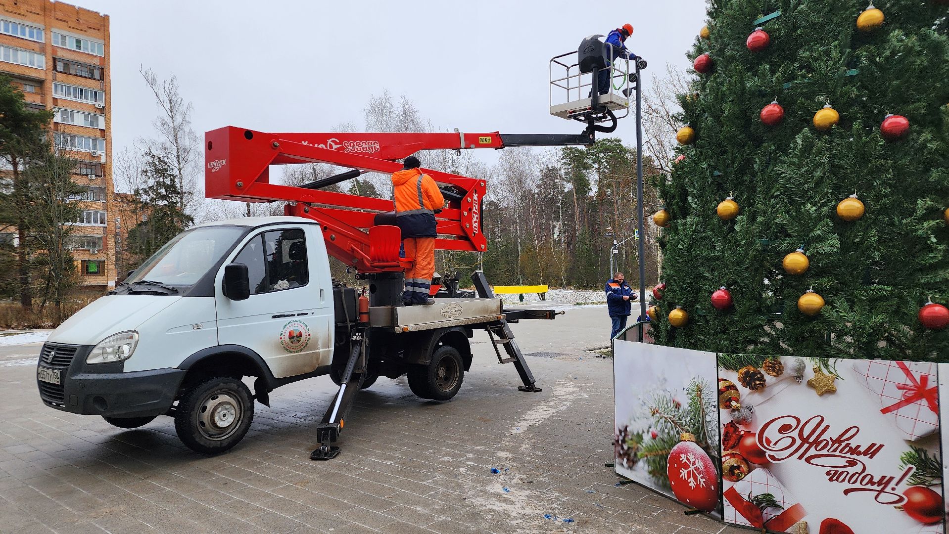 новогодняя елка, протвино, новогоднее настроение,