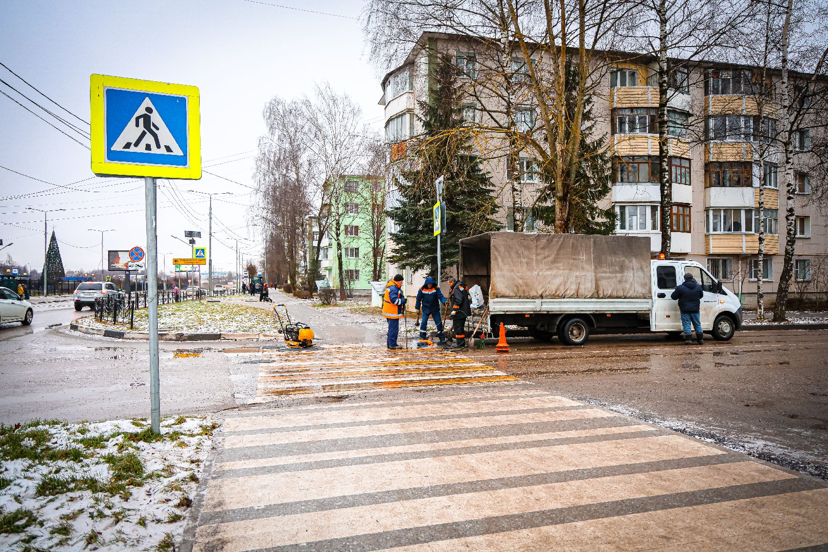 клин, благоустройство, ямочный ремонт, дороги,