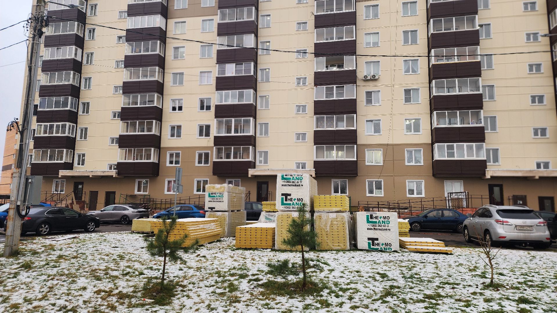 клин, майданово, ремонт фасада, утепление фасада,