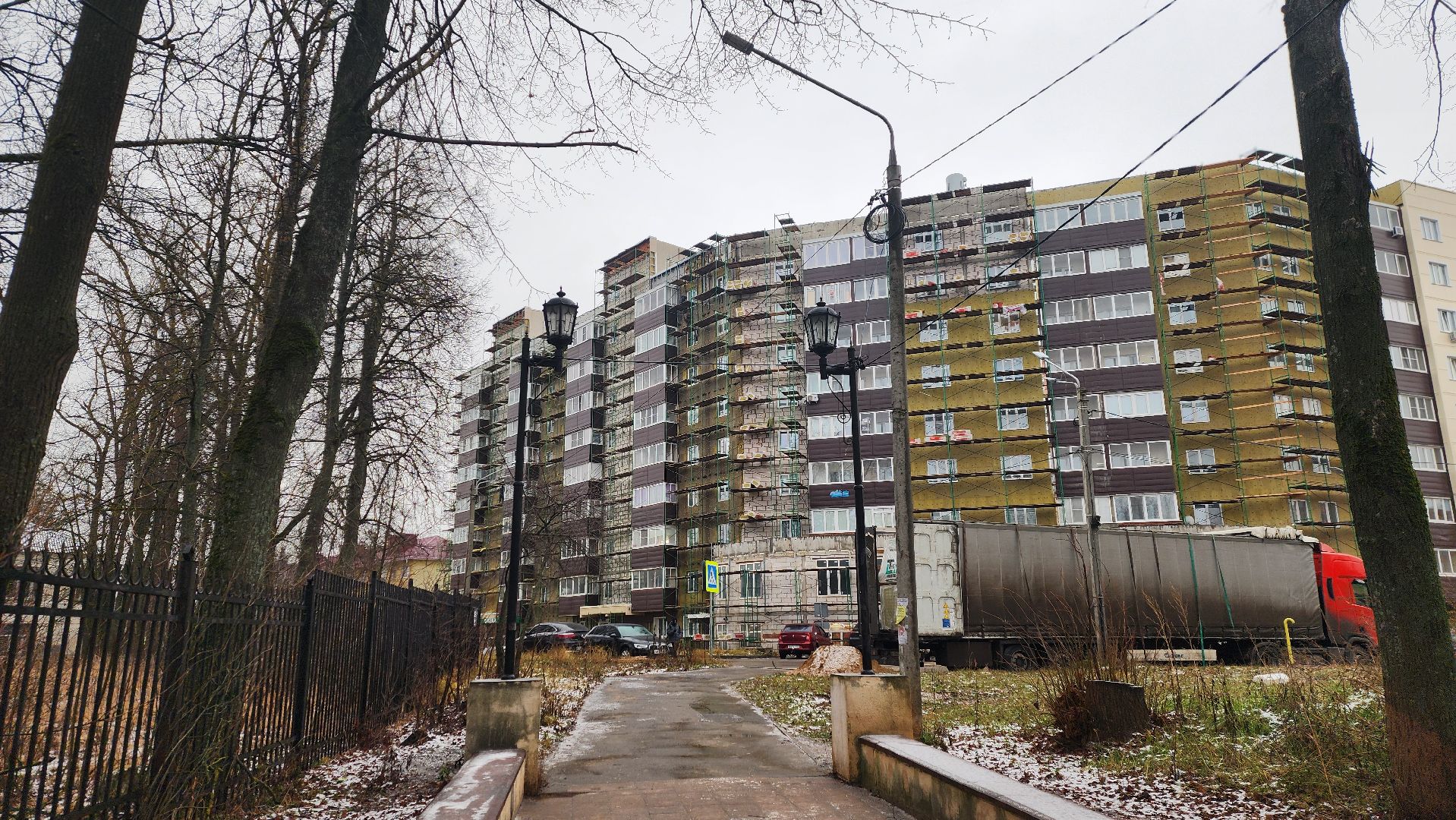 клин, майданово, ремонт фасада, утепление фасада,