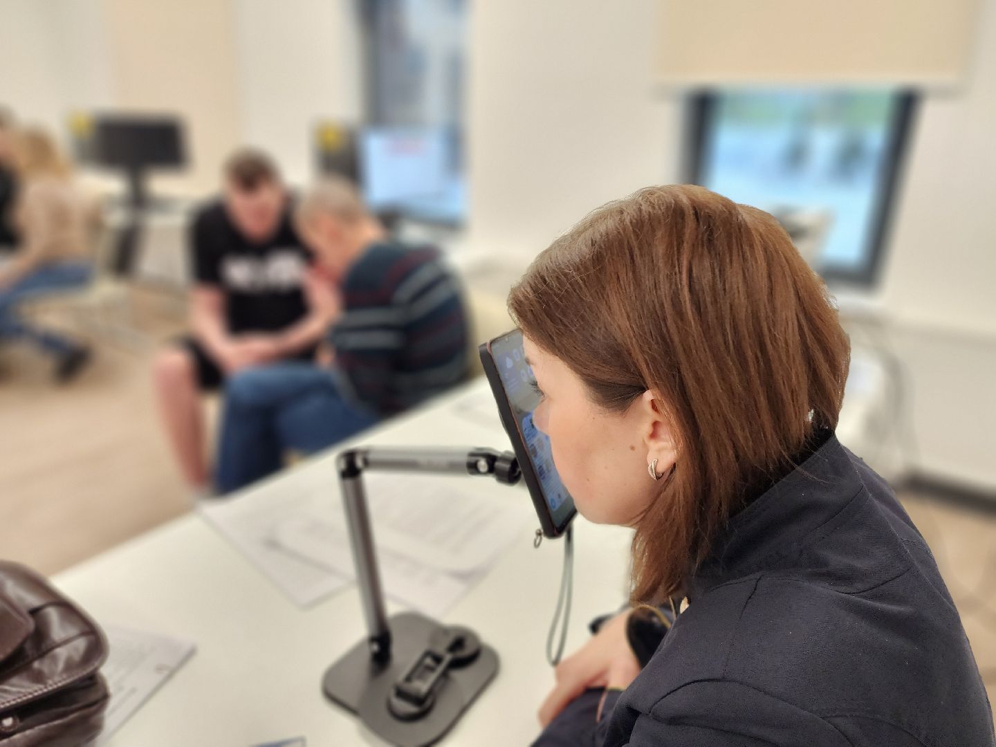 сергиев посад, сергиево-посадский городской округ, центр мещерякова, учебный центр ксрк вос, учебные курсы, курсы для слепых, реабилитация бойцов, реабилитация для слепых, мобильные устройства для слепых,