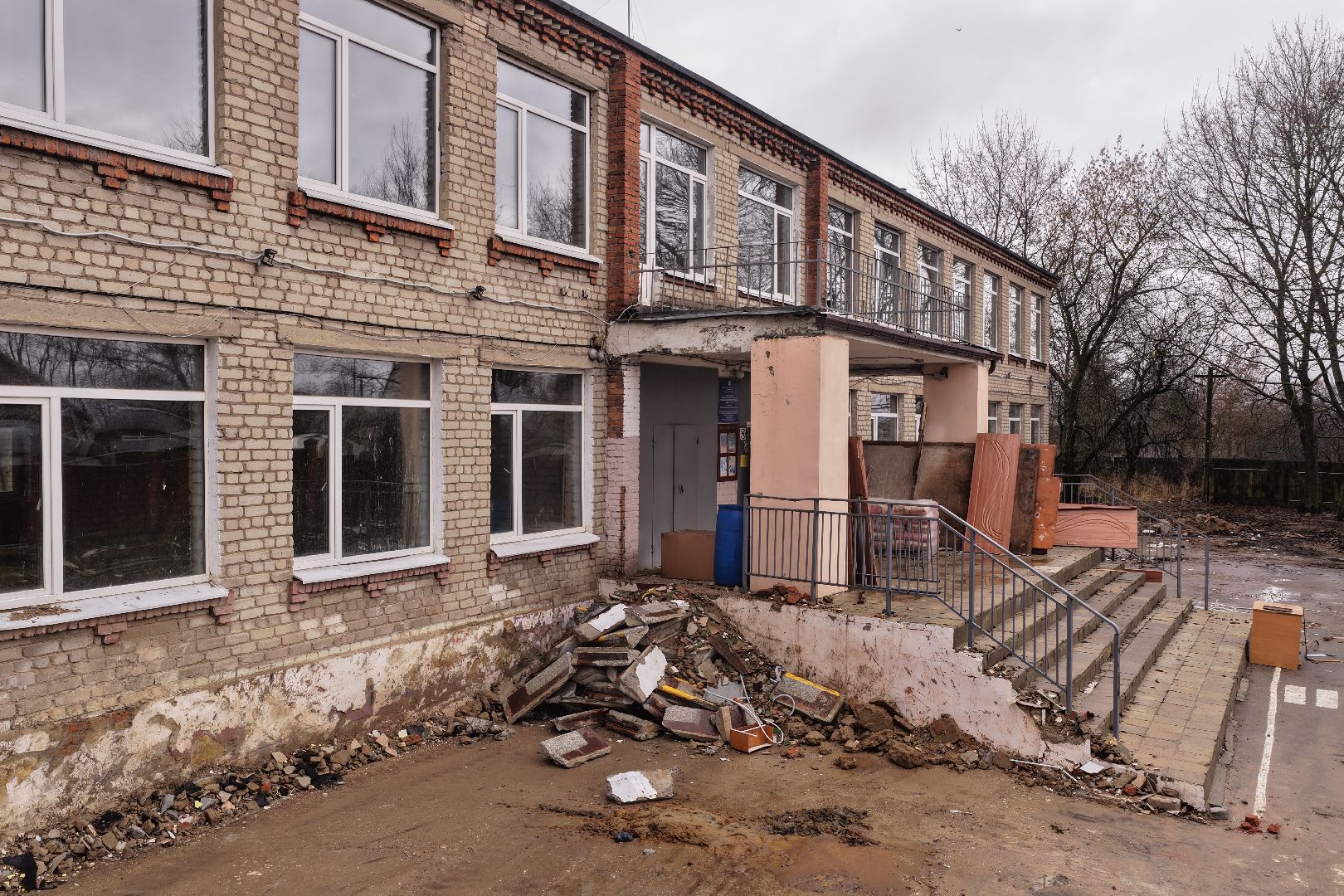 видео с коптера, школа в кабаново,