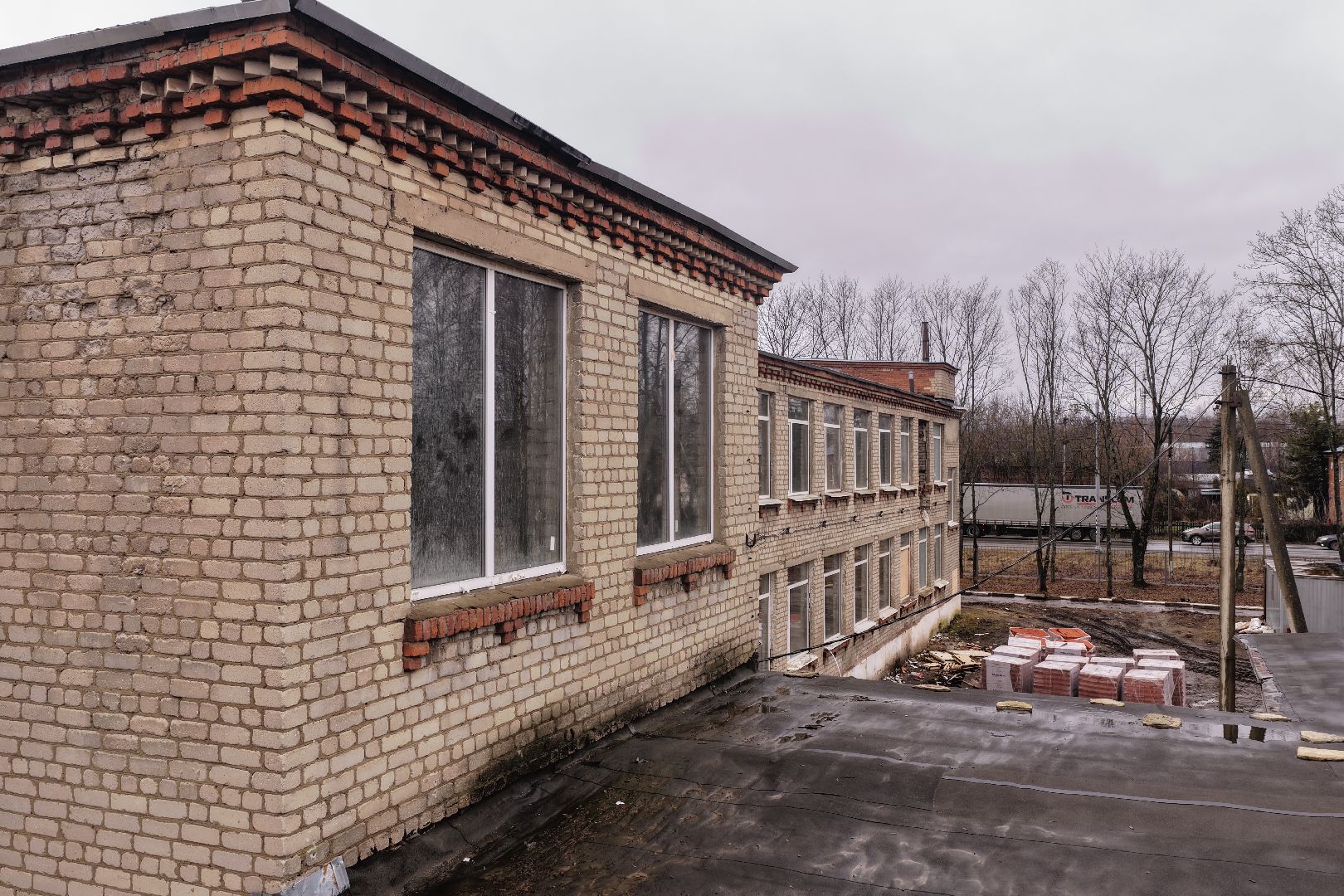 видео с коптера, школа в кабаново,