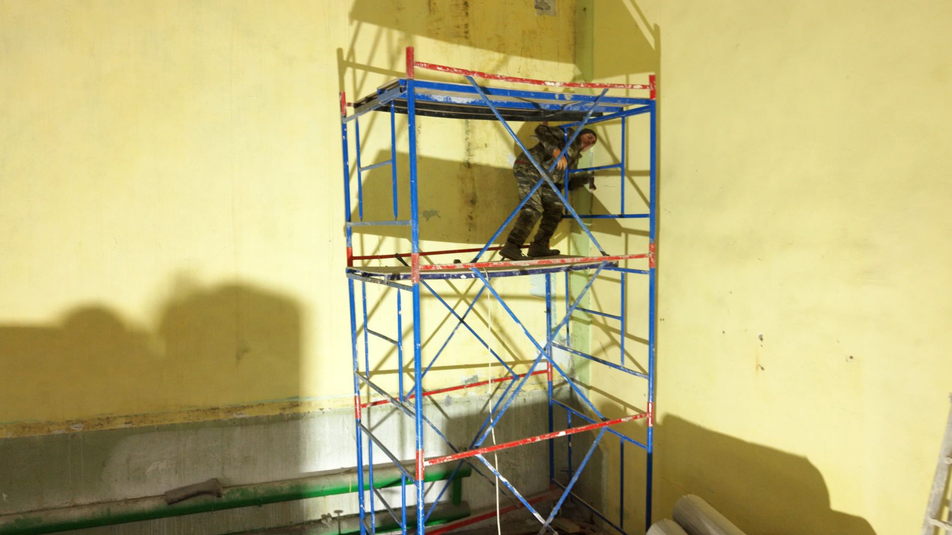 видео с коптера, школа 20 орехово-зуево, капремонт школы 20,