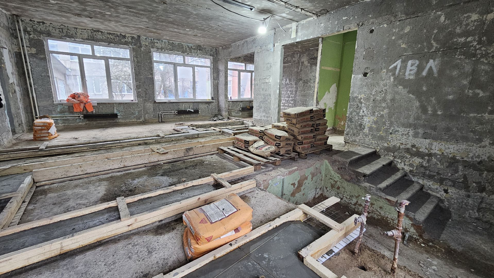 долгопрудный, детский сад 6 звездочка, капитальный ремонт, капремонт детсада,