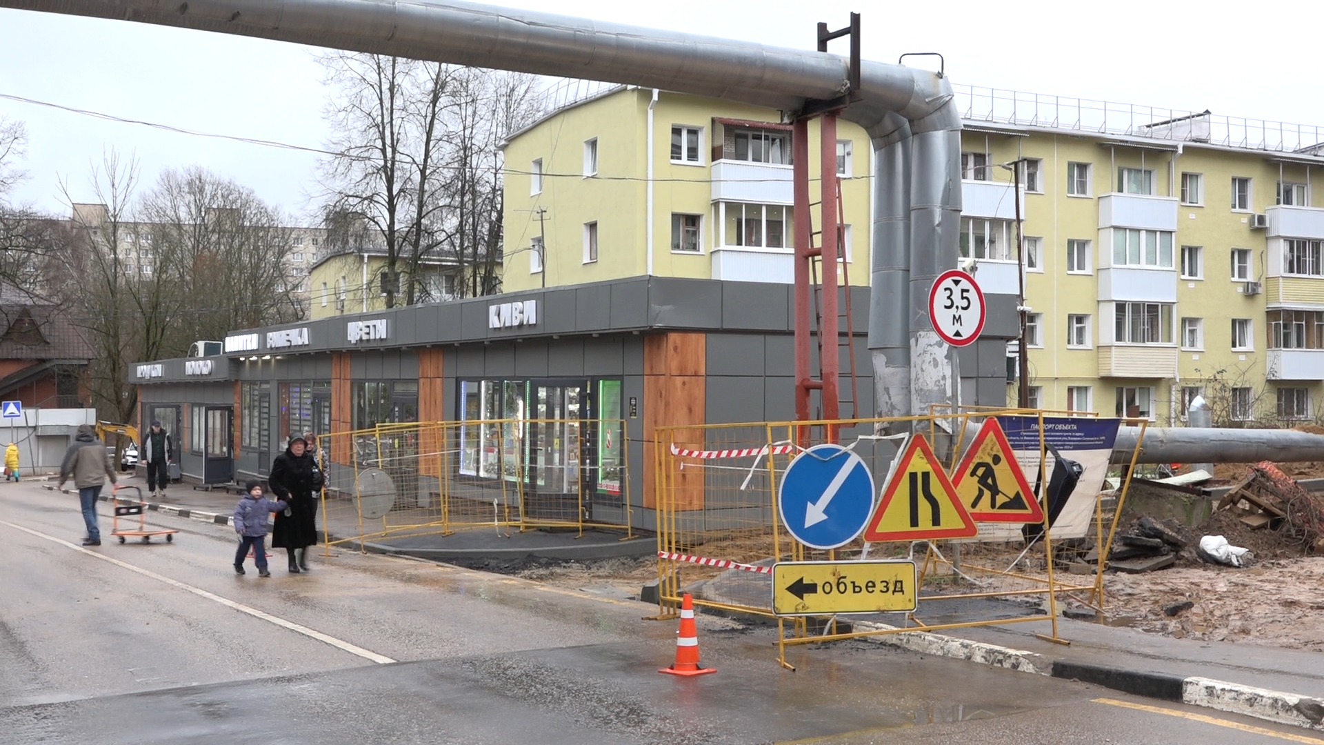 благоустройство территории, власиха благоустройство, новый бтп, власиха заозерный, блочно-модульный тепловой пункт,