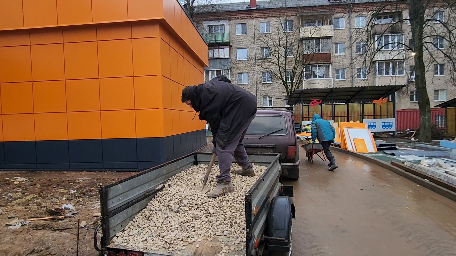 чехов, улица ильича 34а, детсад, дошкольное отделение, лицей 4, капитальный ремонт, реконструкция, капремонт здания, замена кровли, фасадные работы, облицовка, композитные панели, утепление, гидроизоляция,  новые пластиковые окна, обновление входных групп, благоустройство территории, госпрограмма московской области, социальные объекты,